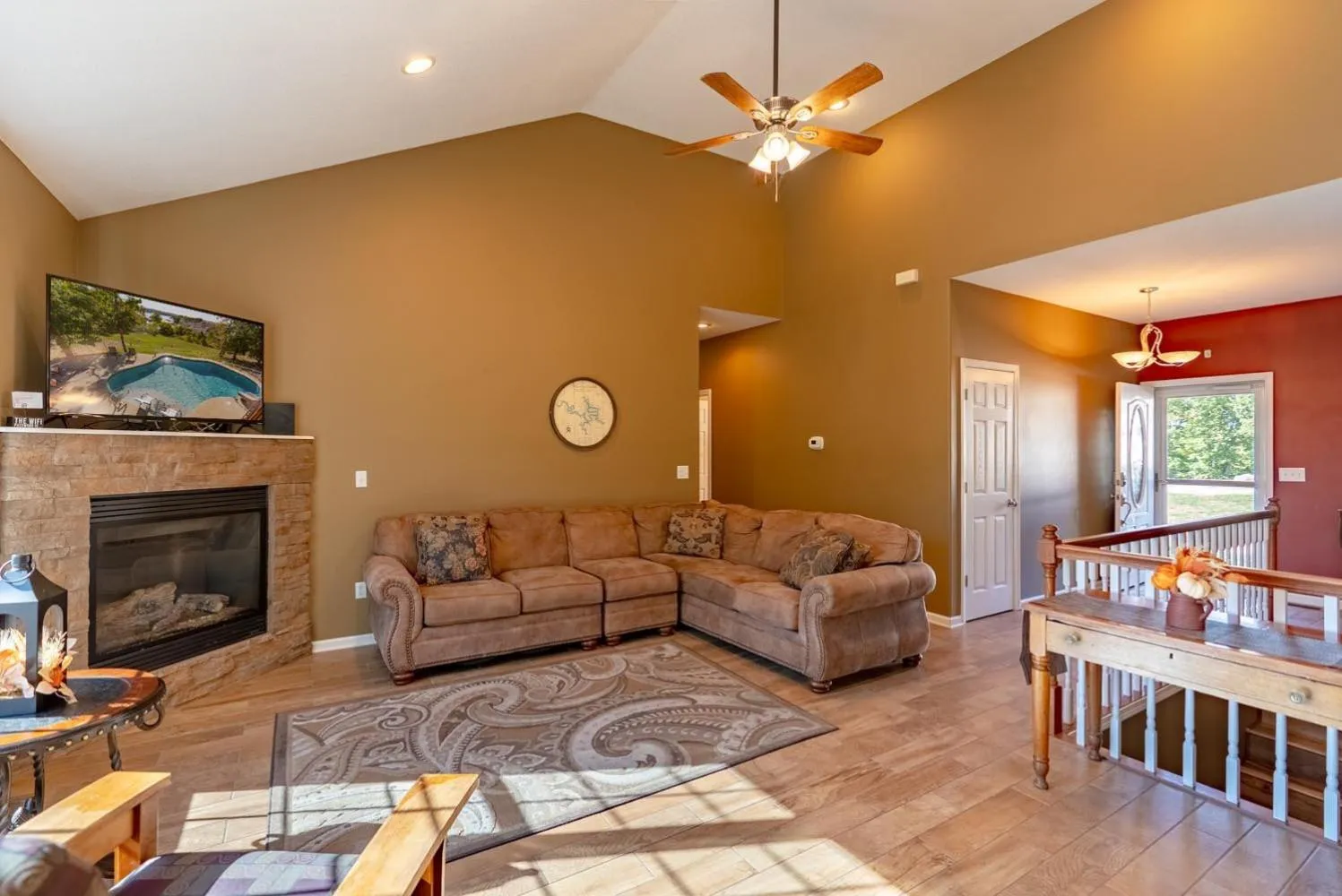 Seating area in Private Pool Vacation Home