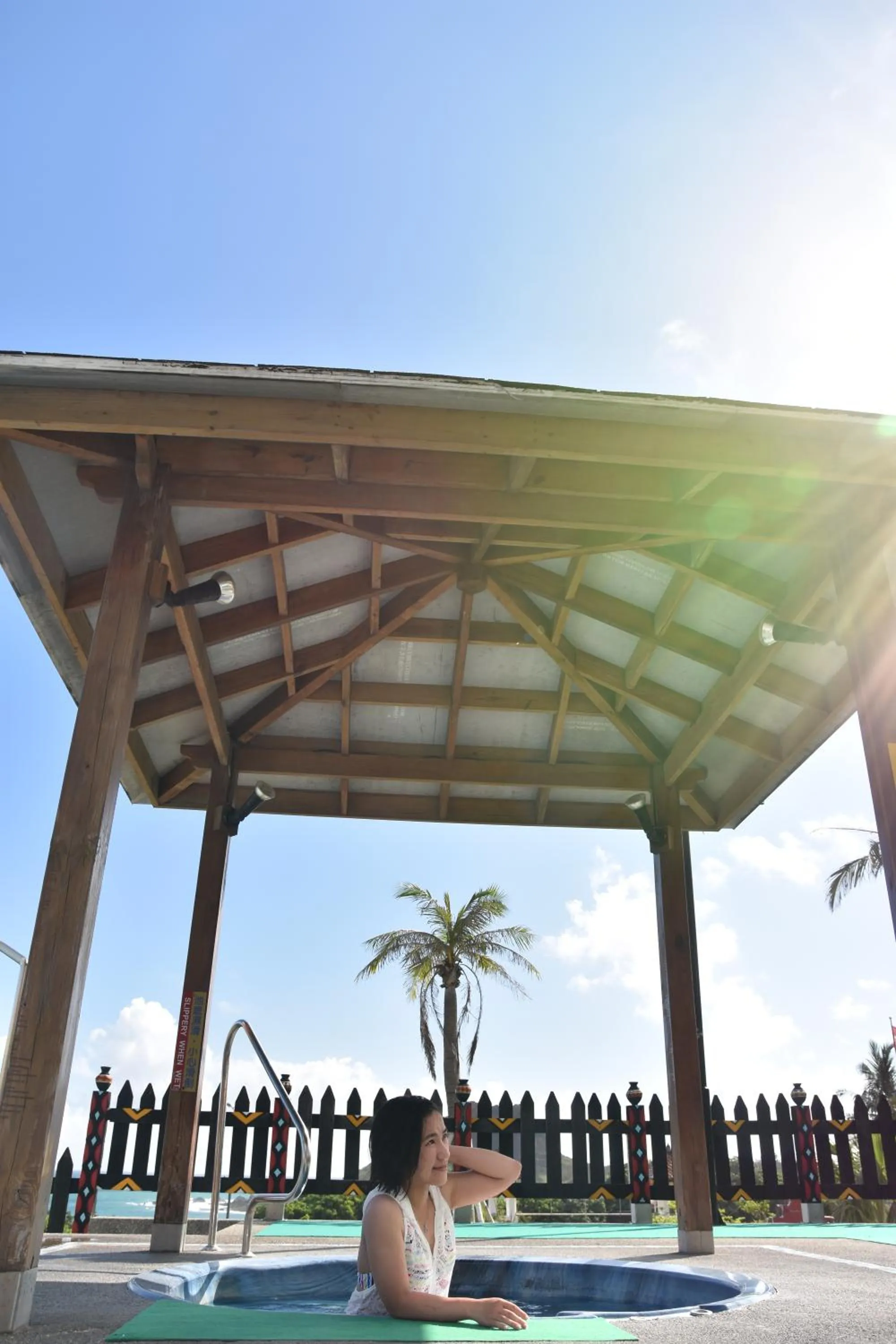 Swimming pool in Howard Beach Resort Kenting