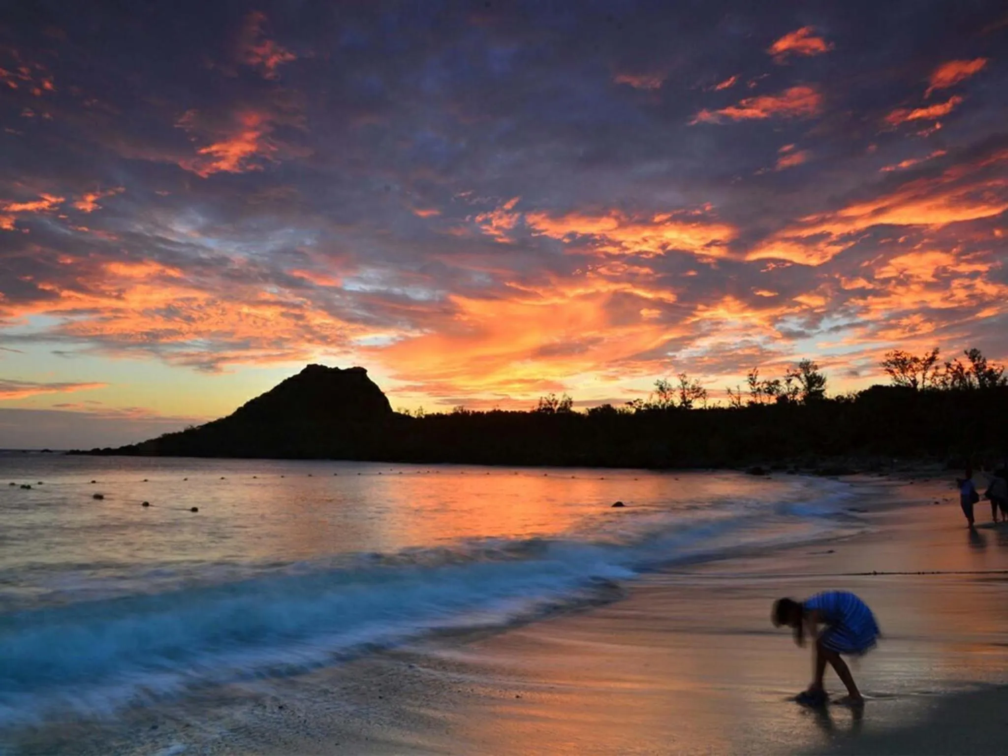 Sunset in Howard Beach Resort Kenting