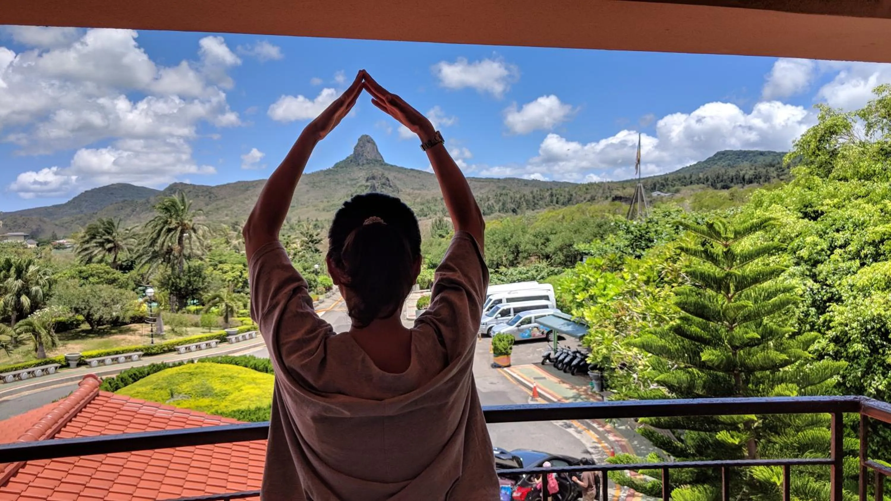 Mountain view in Howard Beach Resort Kenting