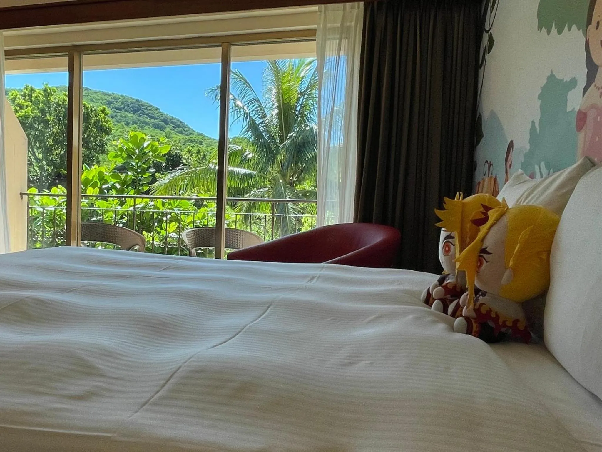 Natural landscape, Bed in Howard Beach Resort Kenting