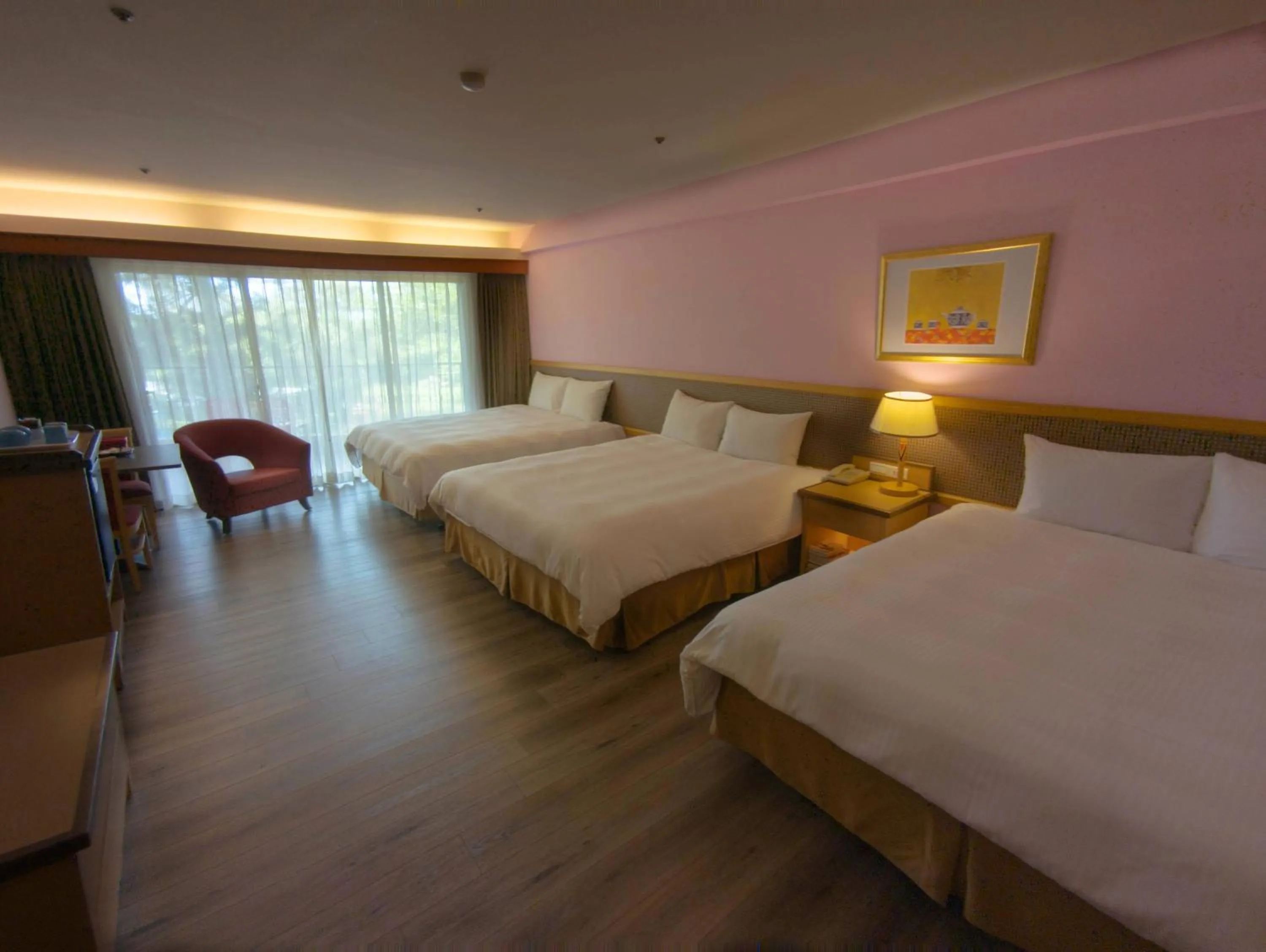 Bed in Howard Beach Resort Kenting
