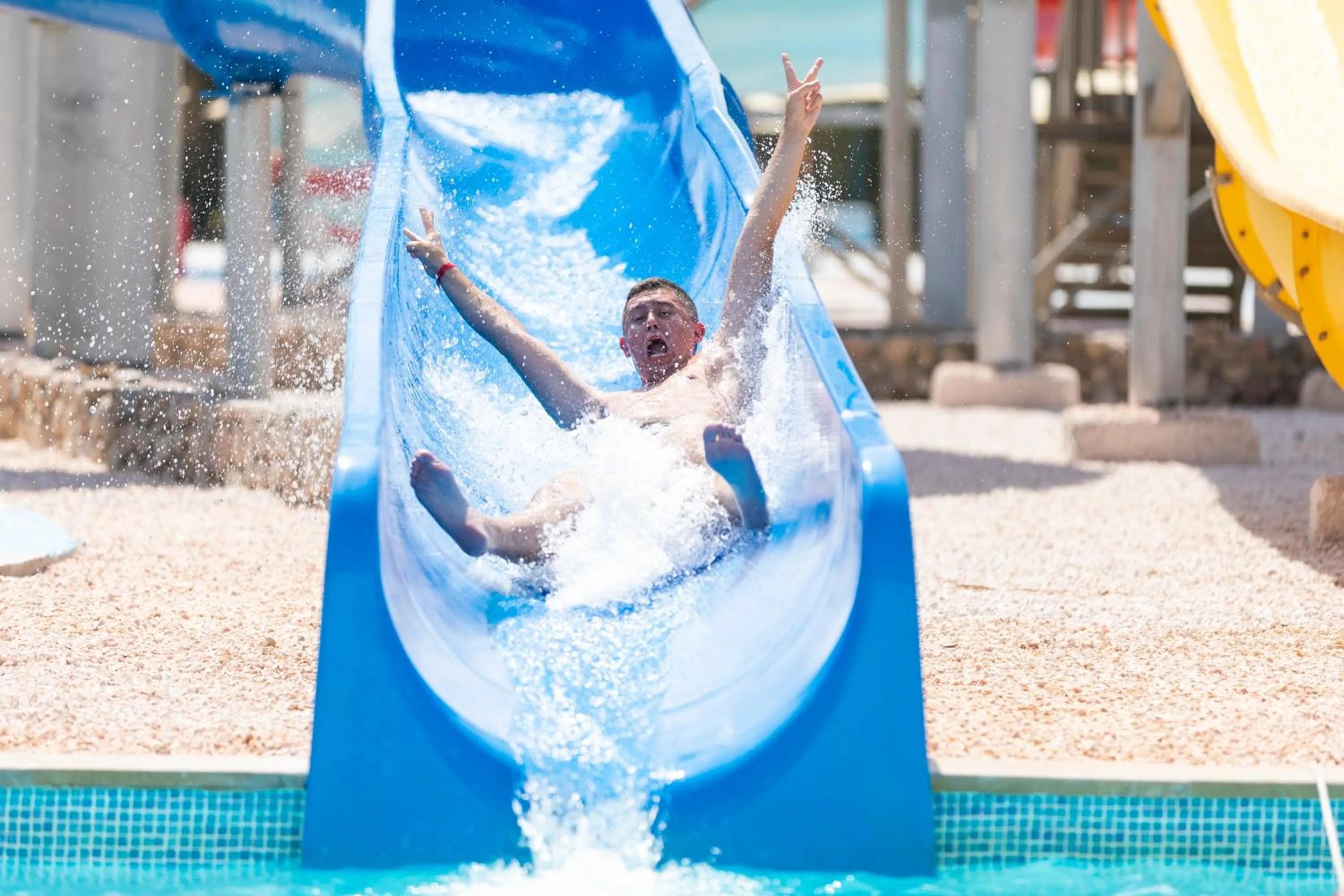 Aqua park in Xperience Kiroseiz Parkland