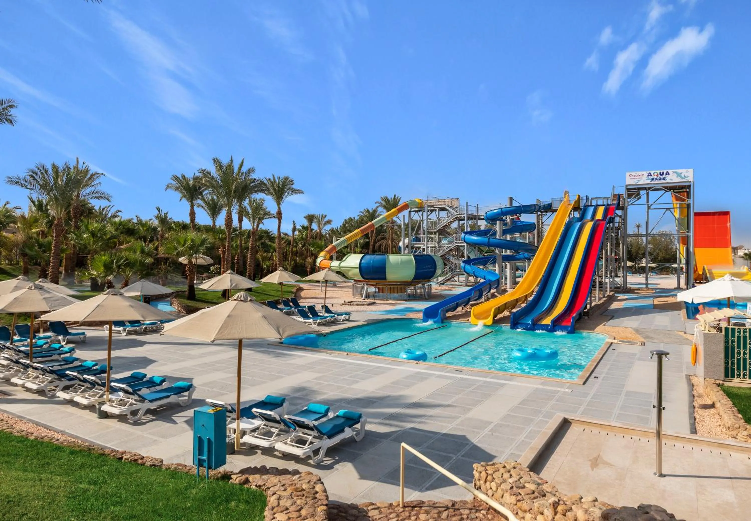 Aqua park in Xperience Kiroseiz Parkland
