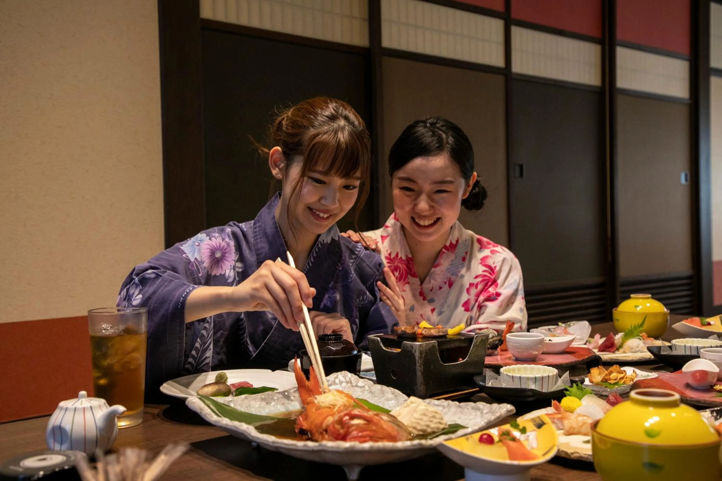 Food in Yuyado Ichibanchi