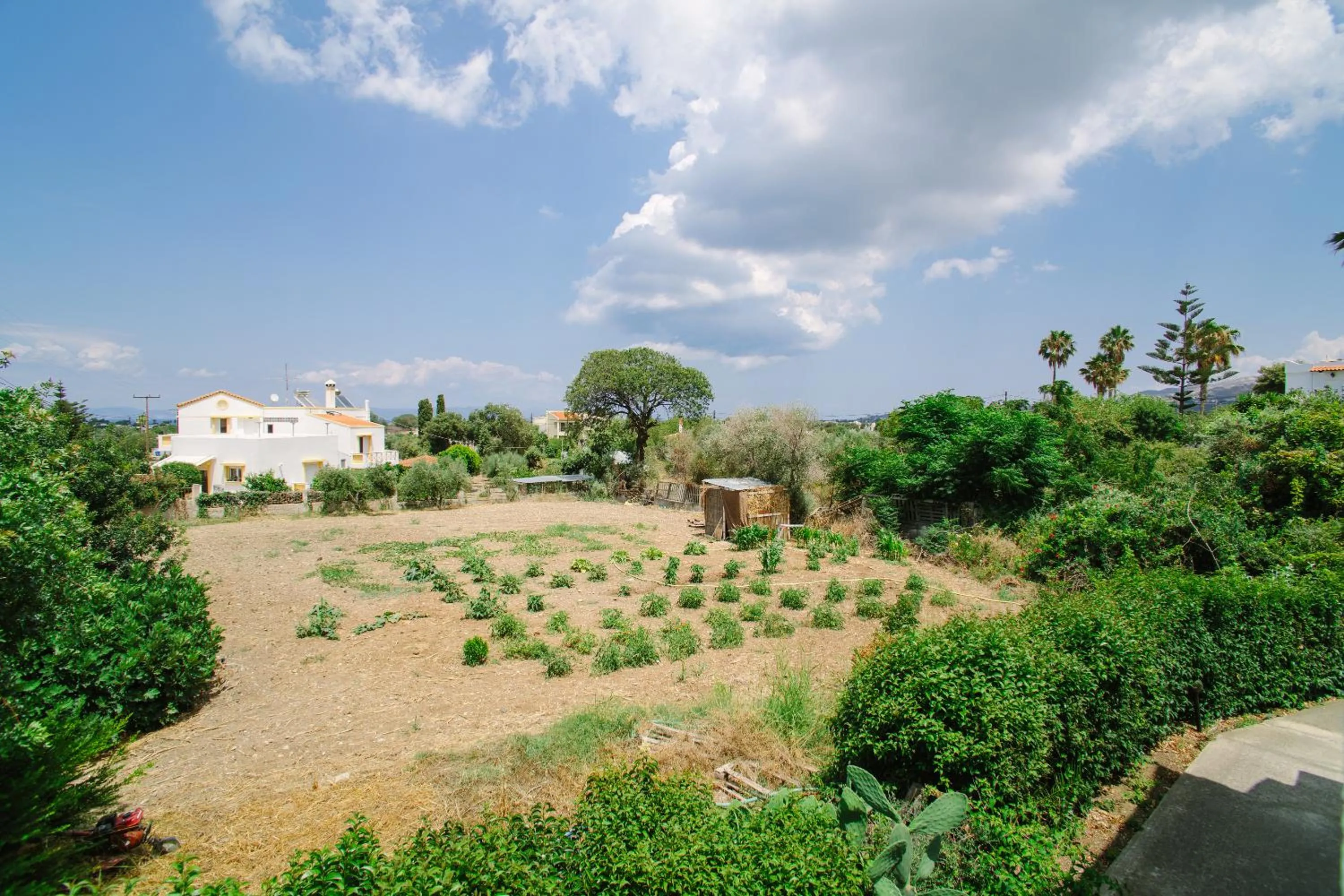 Garden in Ampavris Family Apartments