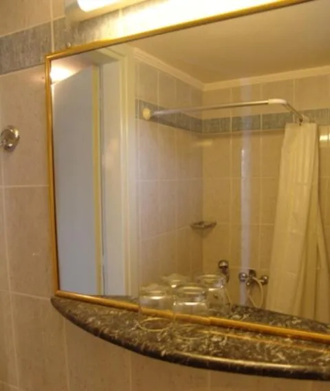 Decorative detail in Theonia Hotel