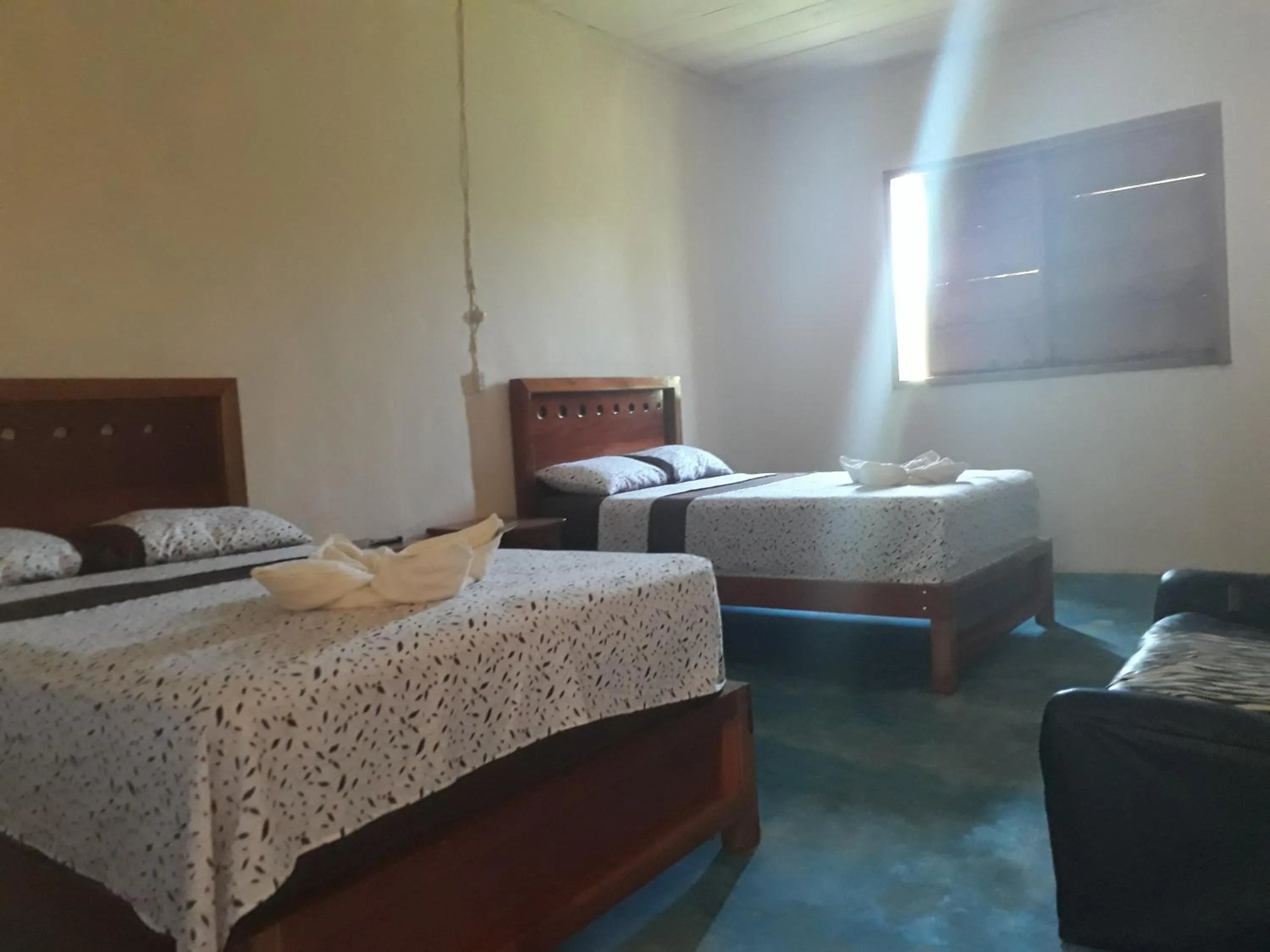 Bed in Centro Ecoturistico Rio Chuc Tej