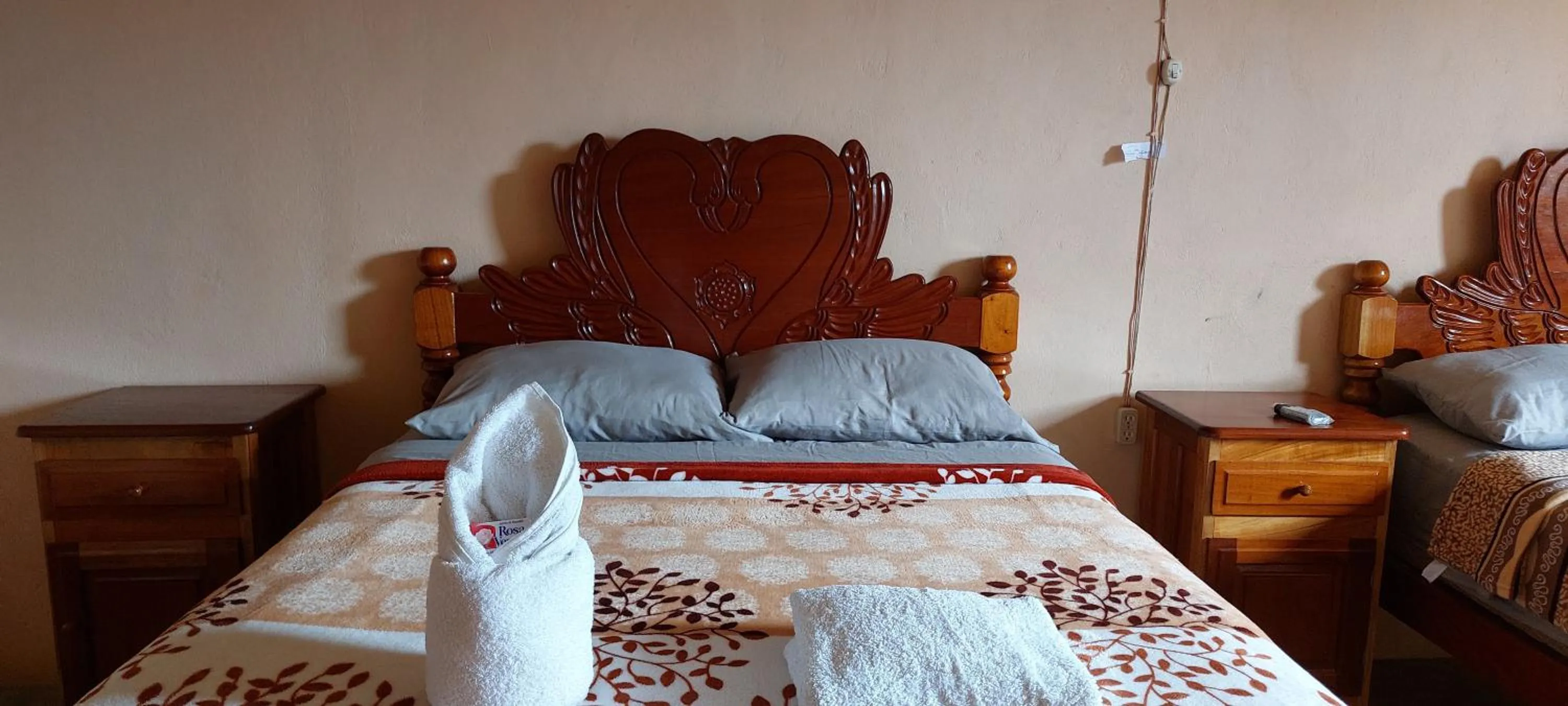 Bed in Centro Ecoturistico Rio Chuc Tej