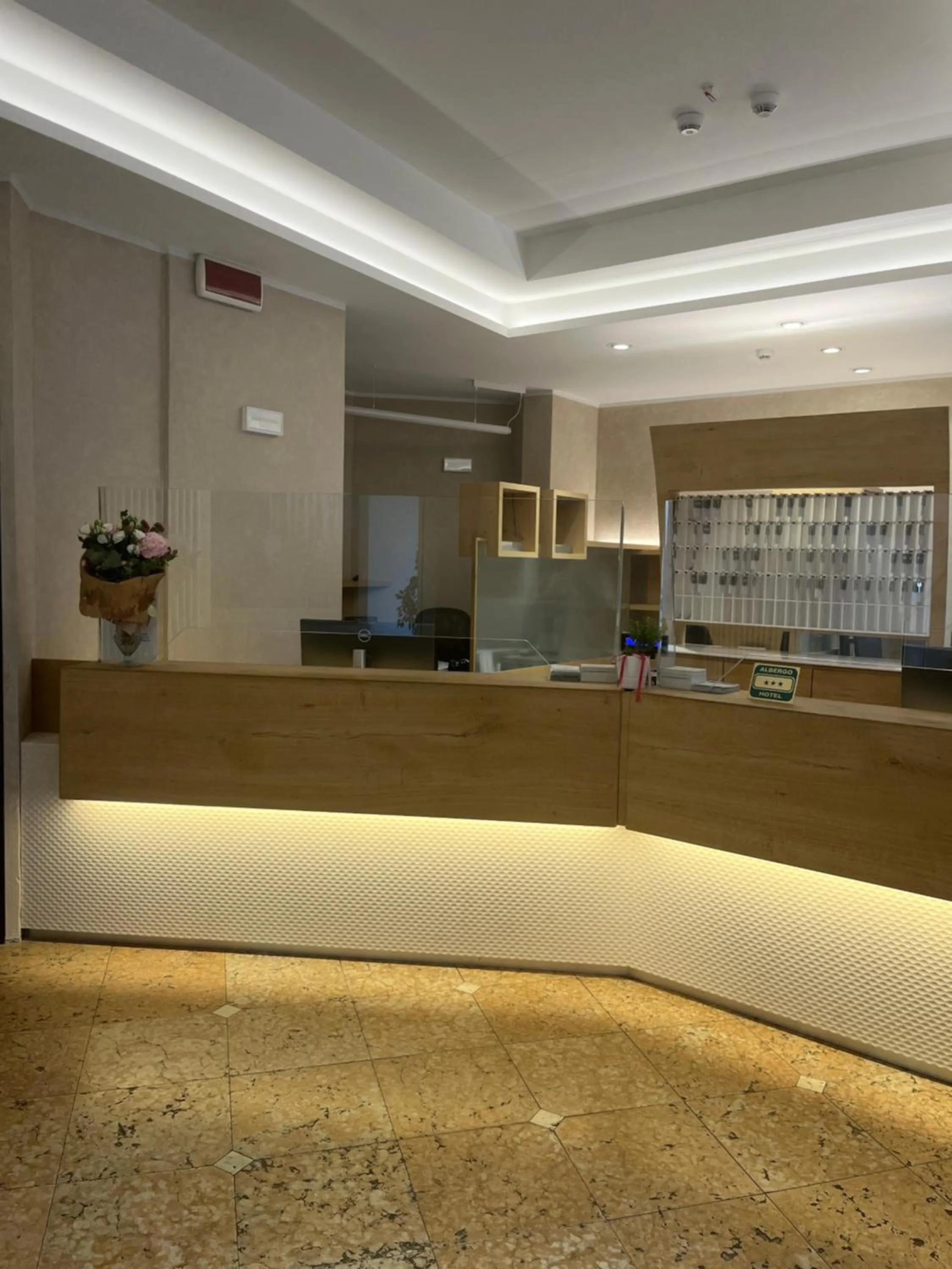 Lobby or reception in Antico Residence, MantegnaHotels