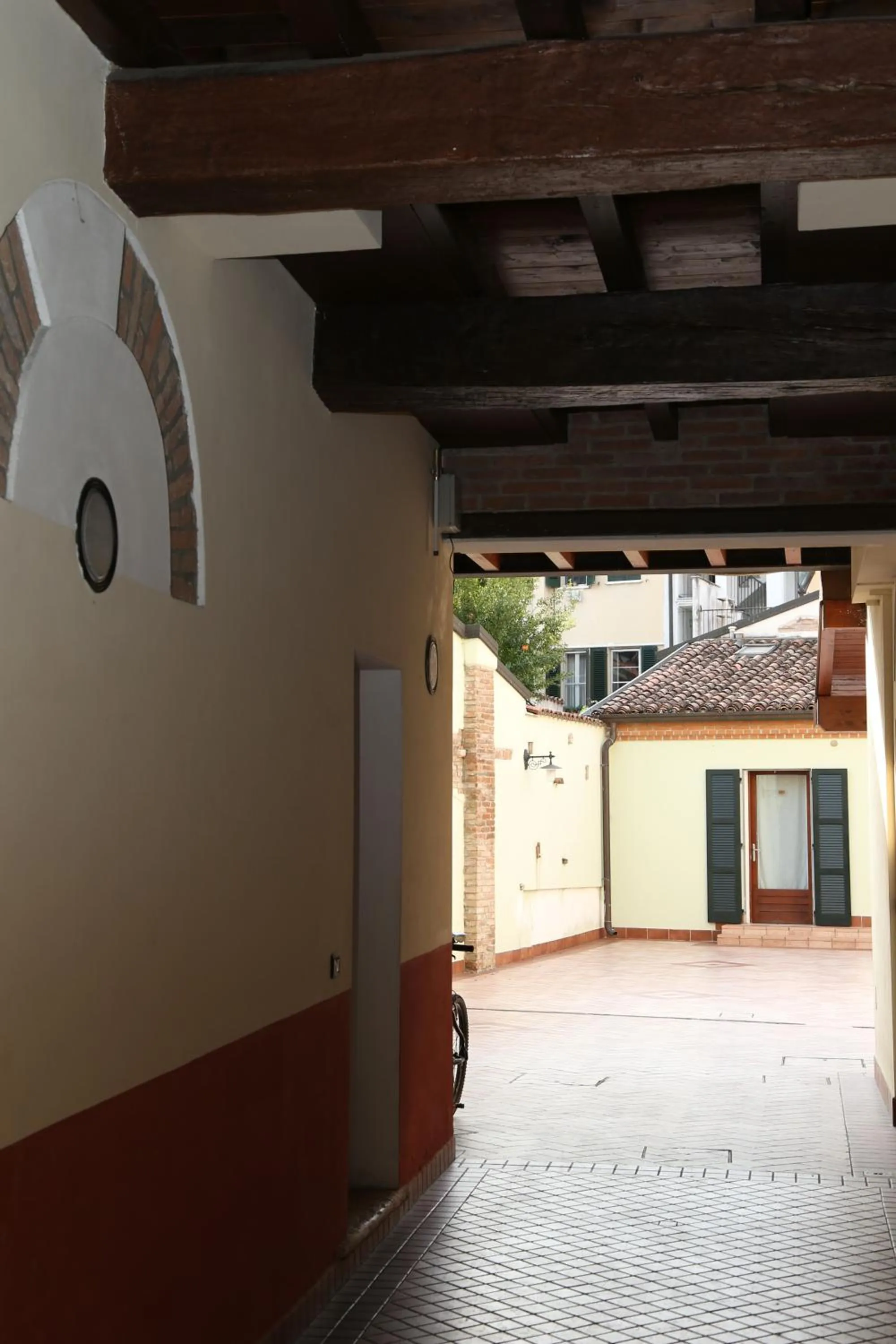 Property building in Antico Residence, MantegnaHotels