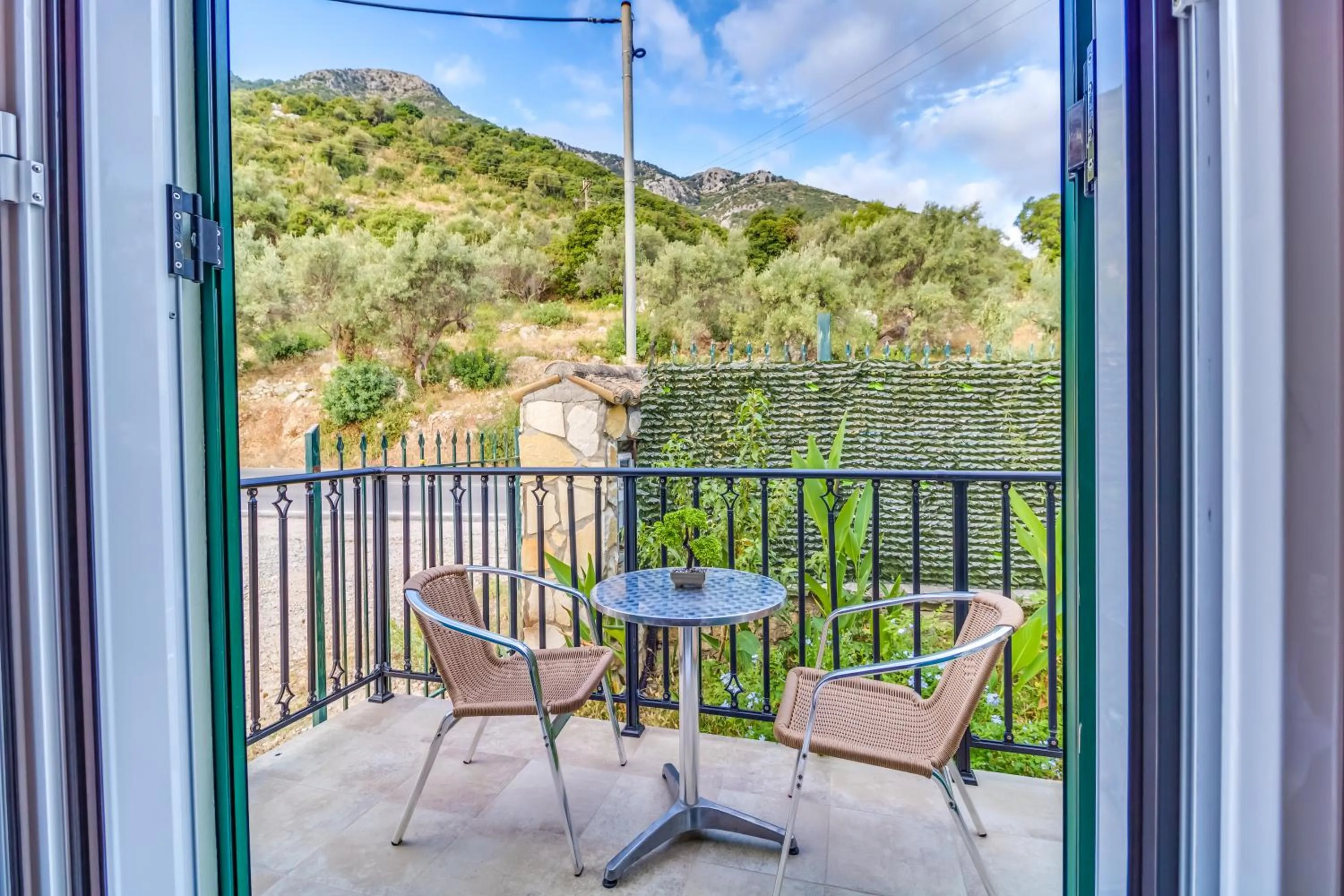 Balcony/Terrace in Vergina Star Hotel
