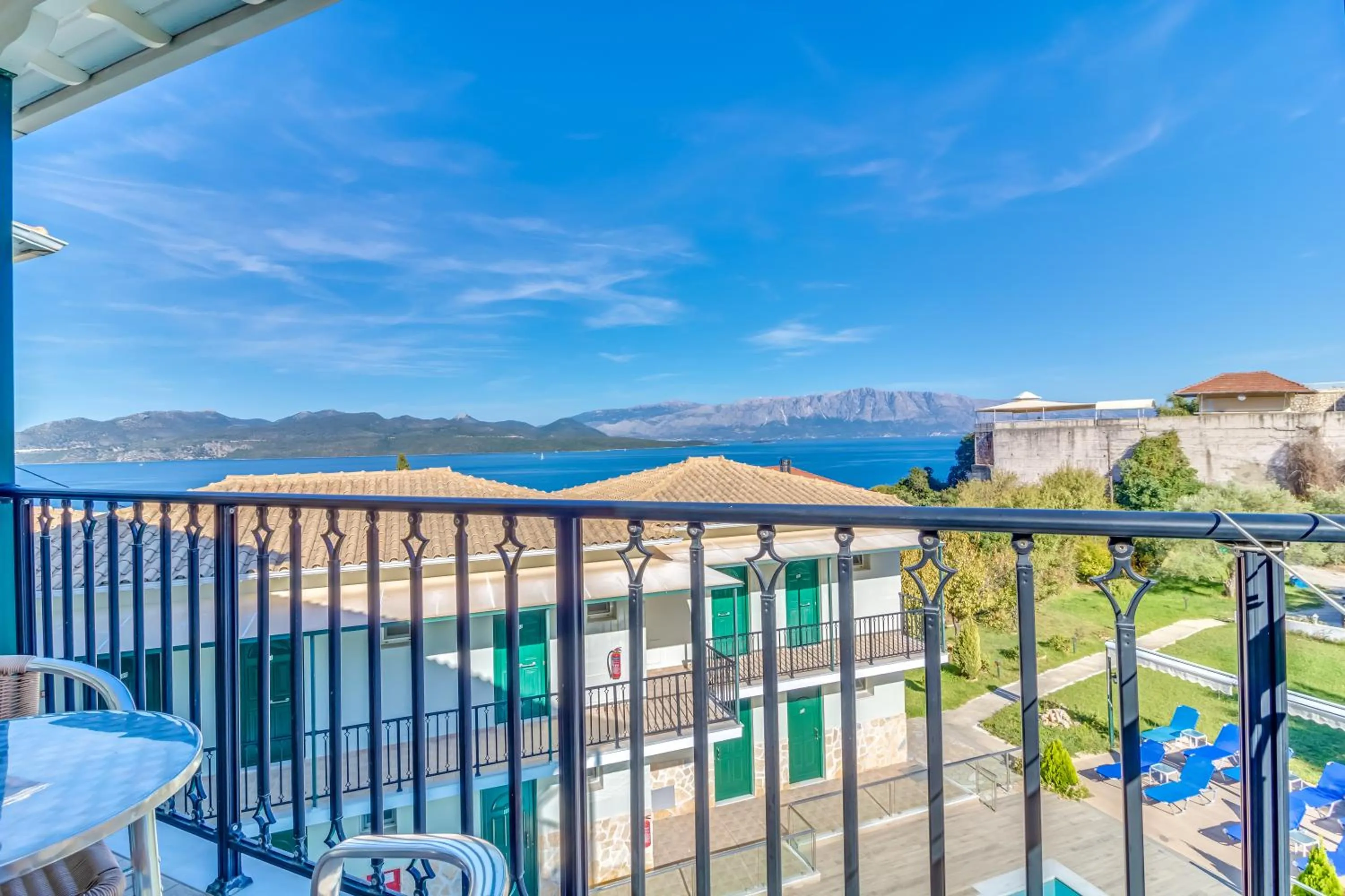 Balcony/Terrace in Vergina Star Hotel