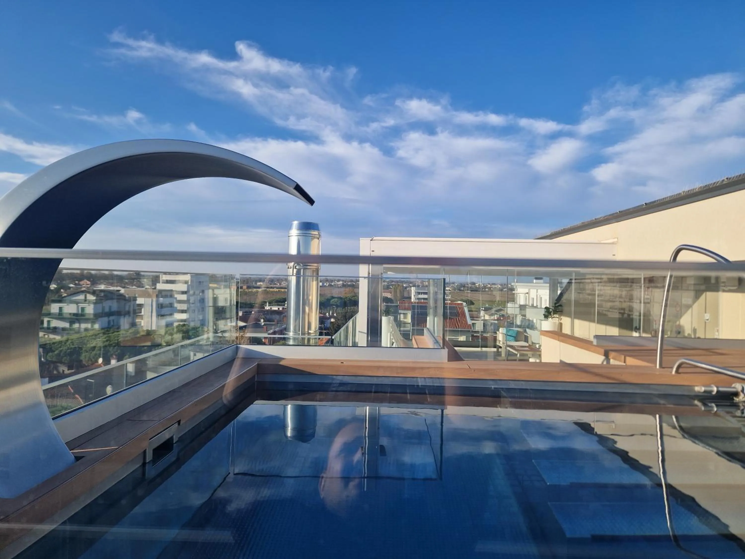 Pool view in Almalux Jesolo Wellness & Spa 3 stelle superior