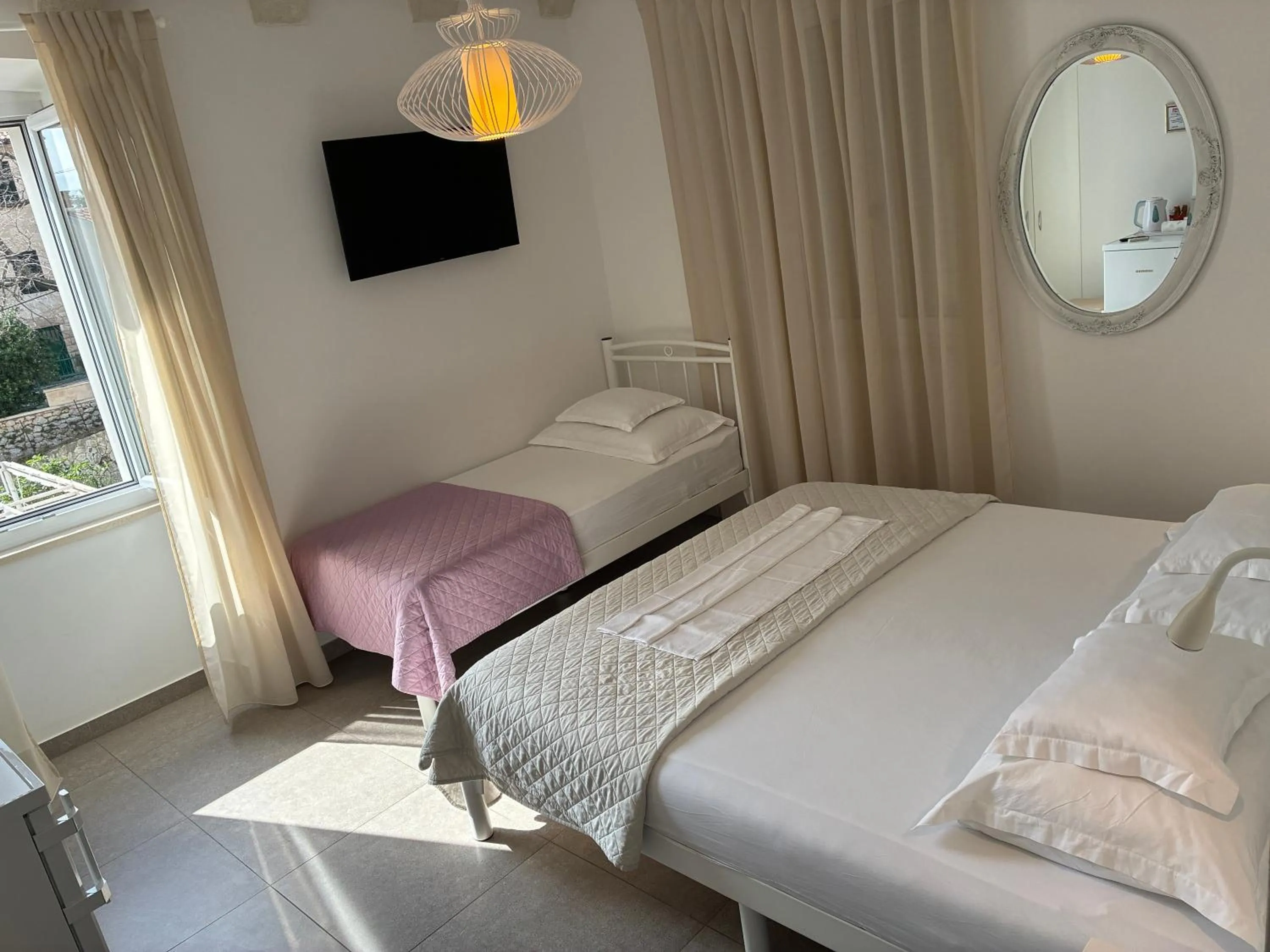 Bedroom, Bed in guesthouse Libertas