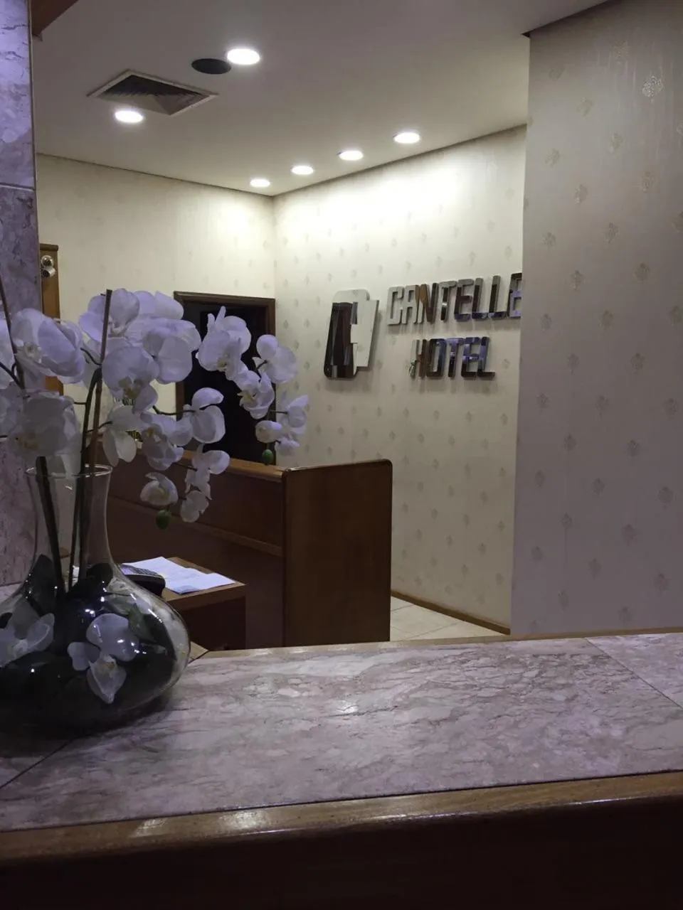 Lobby or reception in Hotel Cantelle