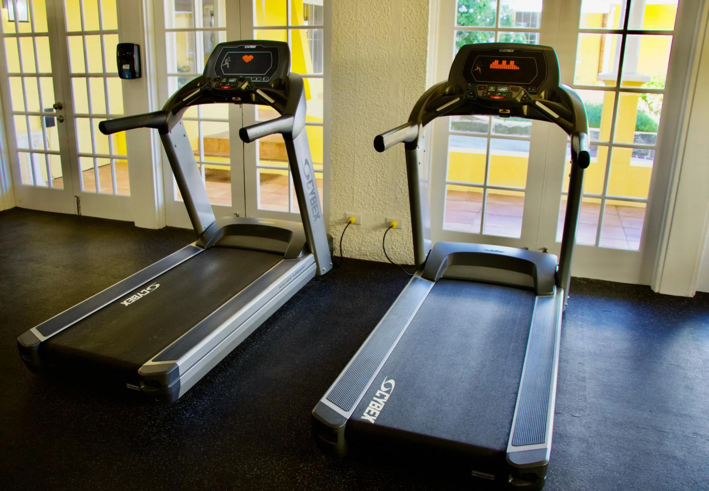 Fitness centre/facilities in Willowbank Resort