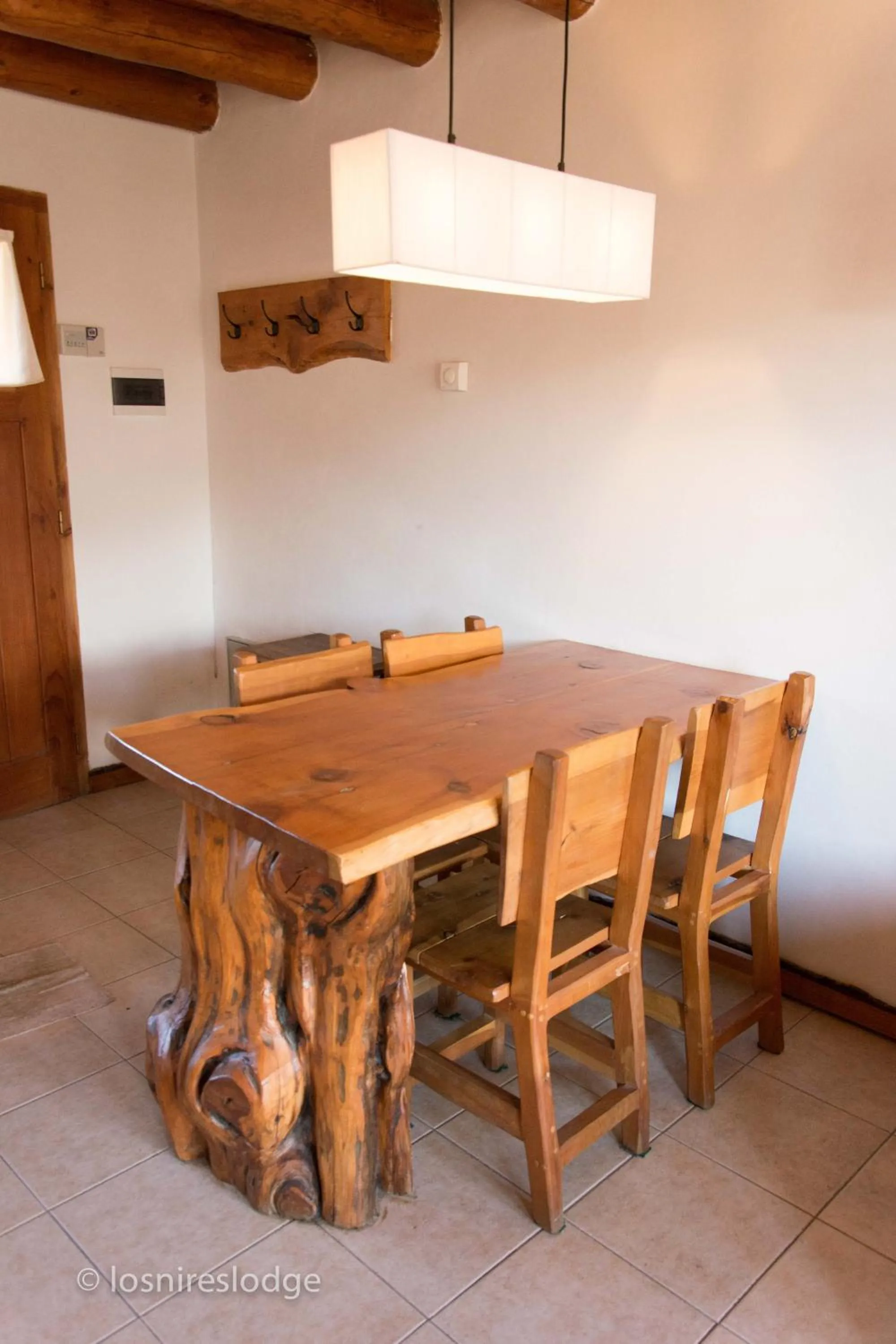 Seating area in Los Nires Lodge Cerro Catedral