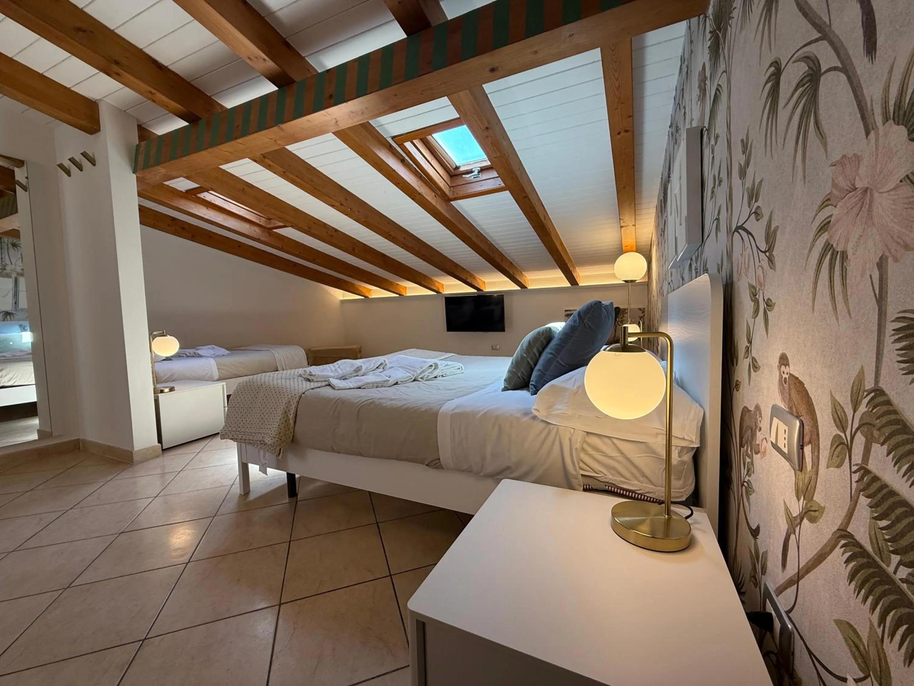 Bed in Albergo Perseo