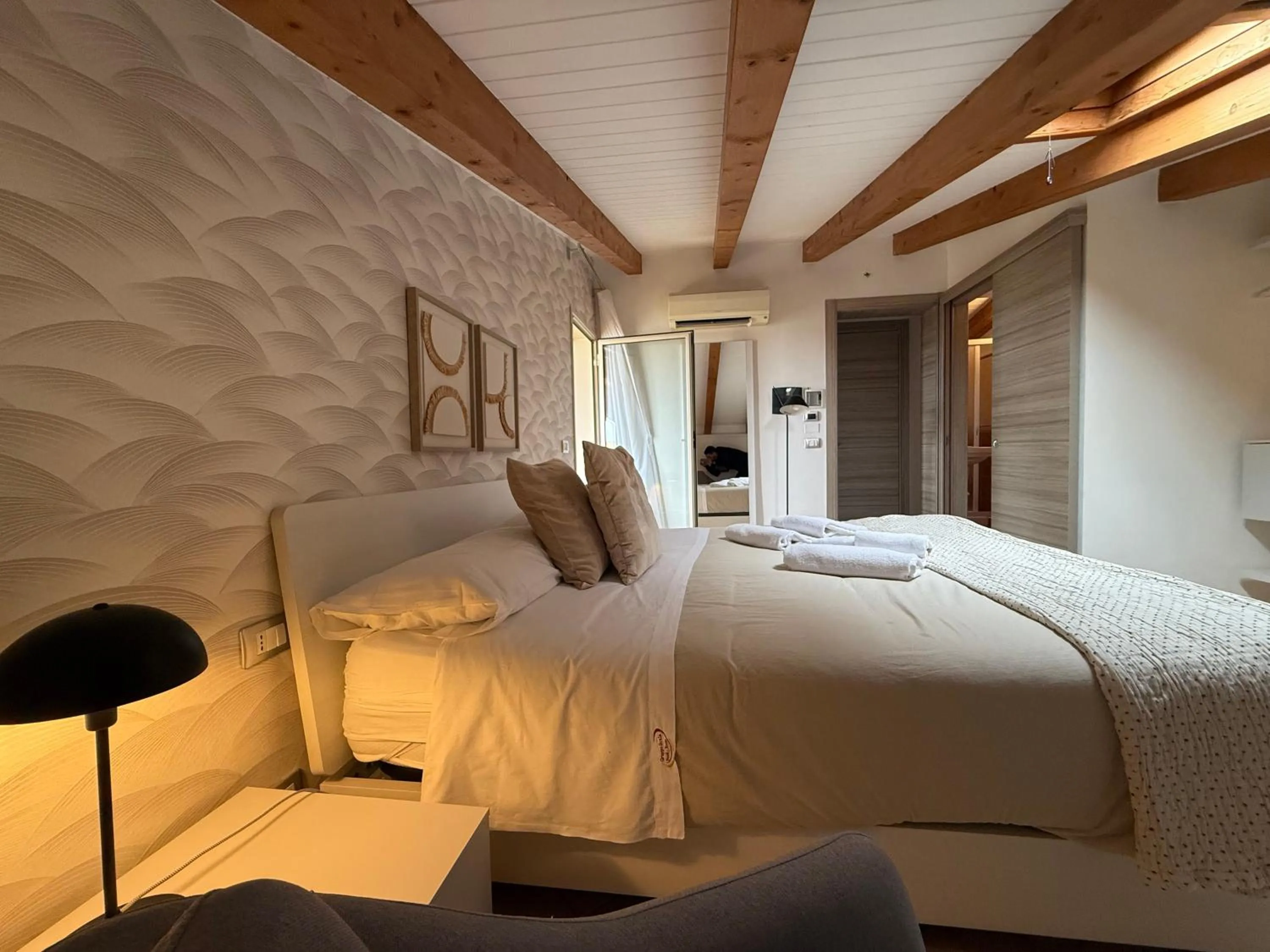 Bed in Albergo Perseo