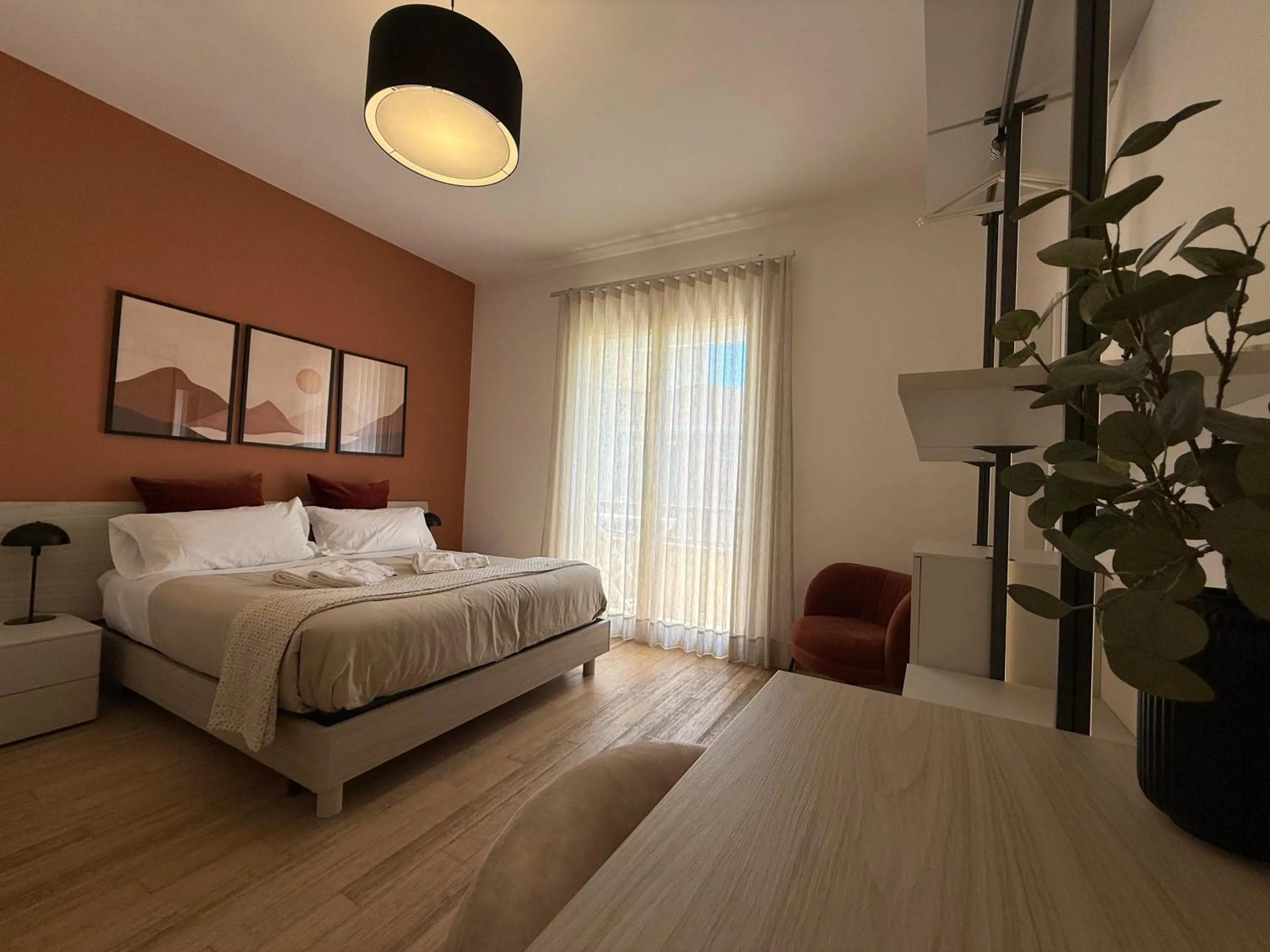 Bed in Albergo Perseo