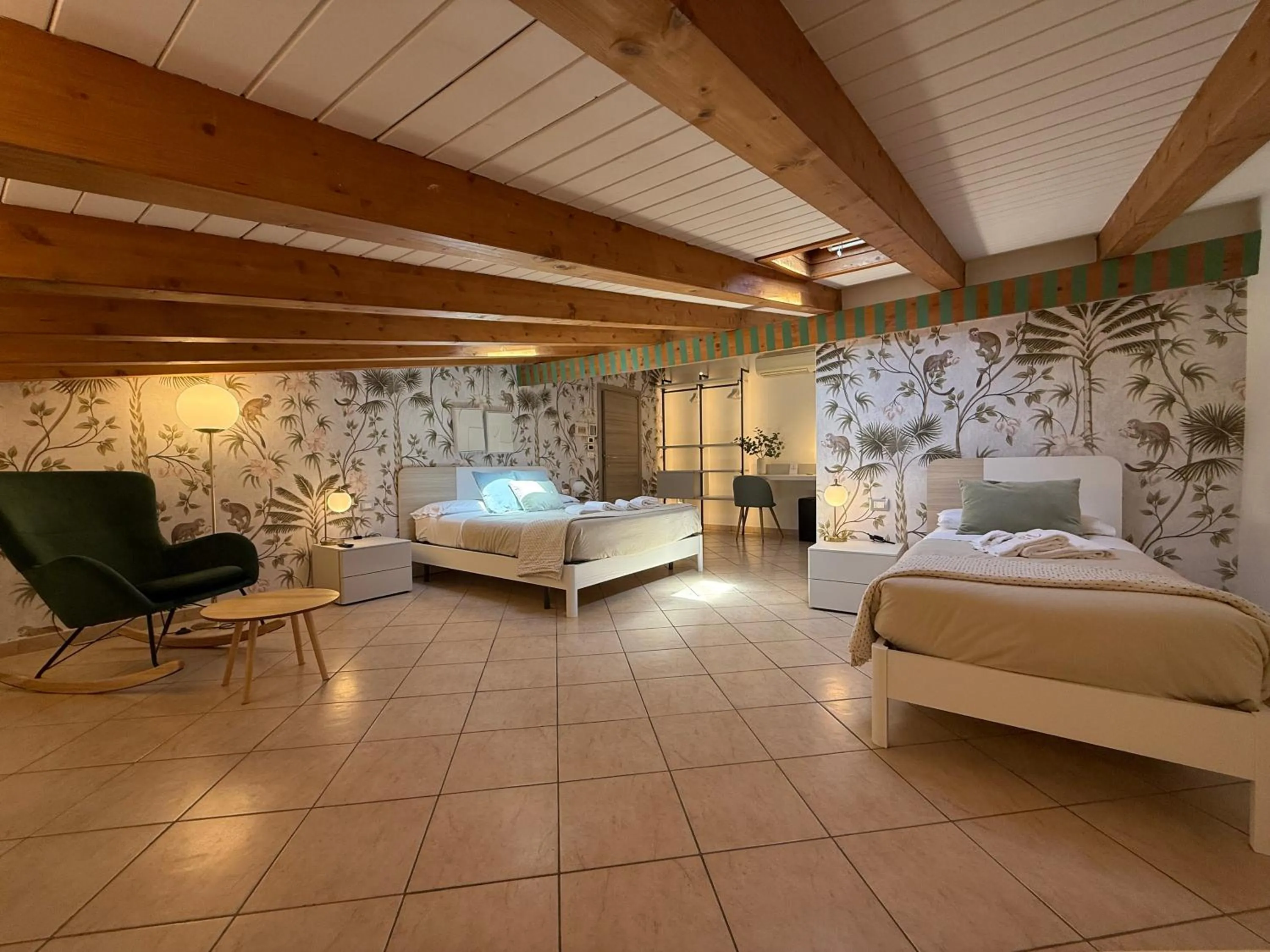 Bed in Albergo Perseo