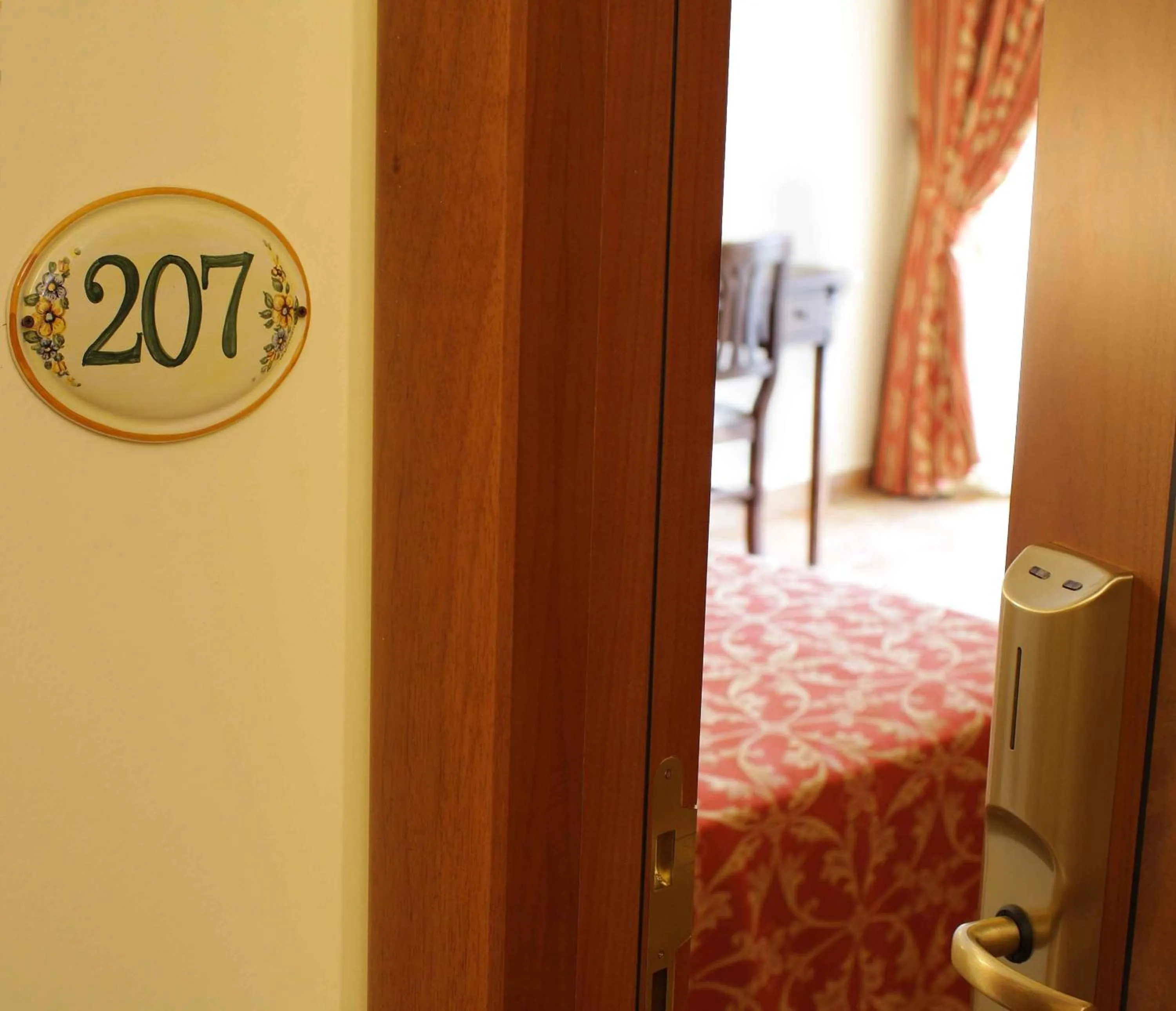 Decorative detail, Bed in Locanda Del Parco Hotel