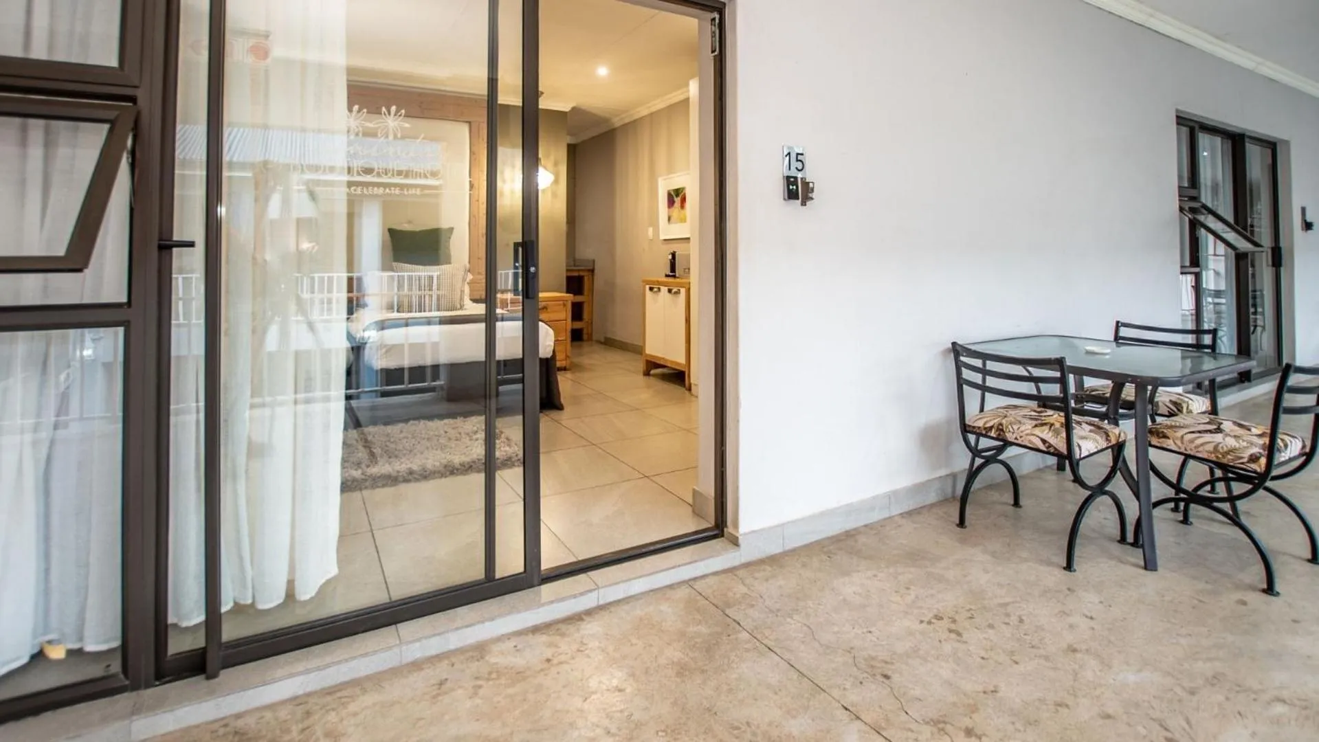 Patio in ANEW Resort White River Mbombela