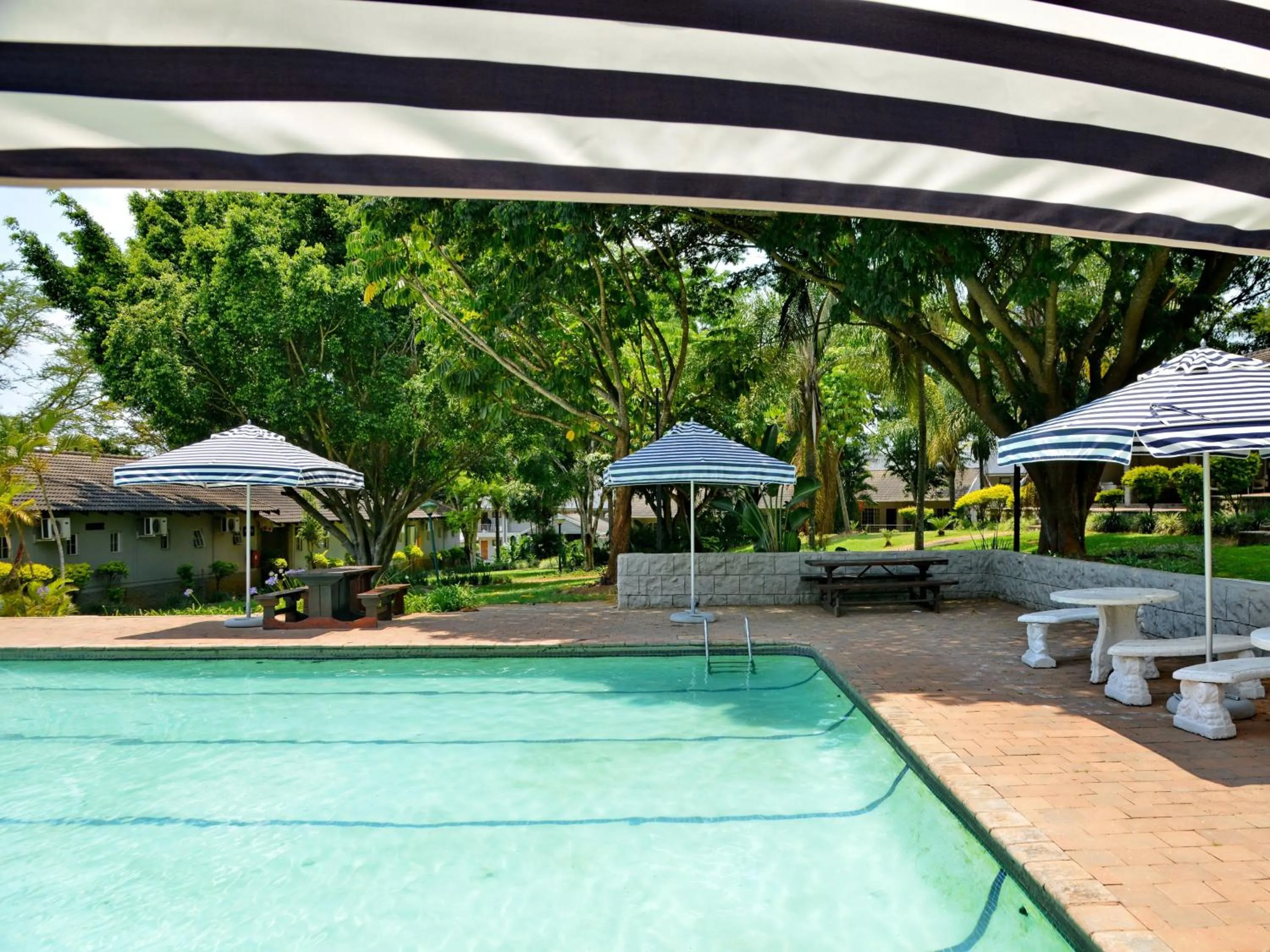 Pool view in ANEW Resort White River Mbombela