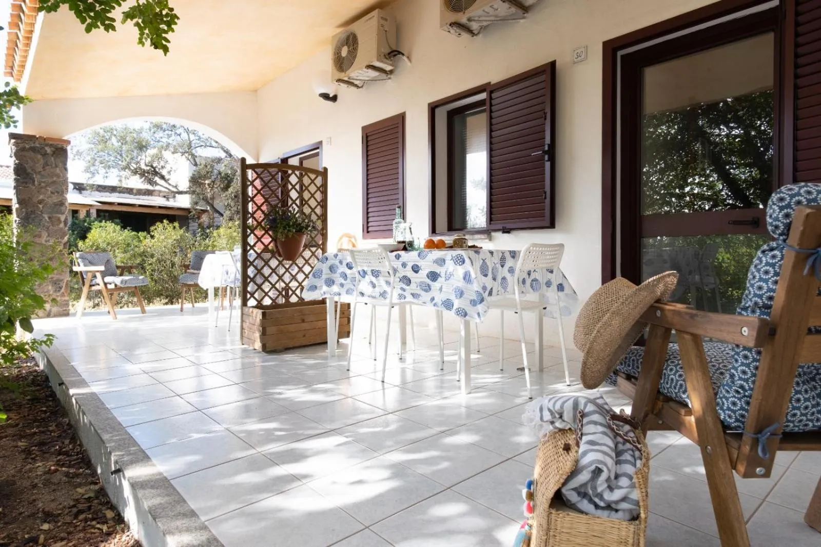 Balcony/Terrace in Residence Cort'e Accas