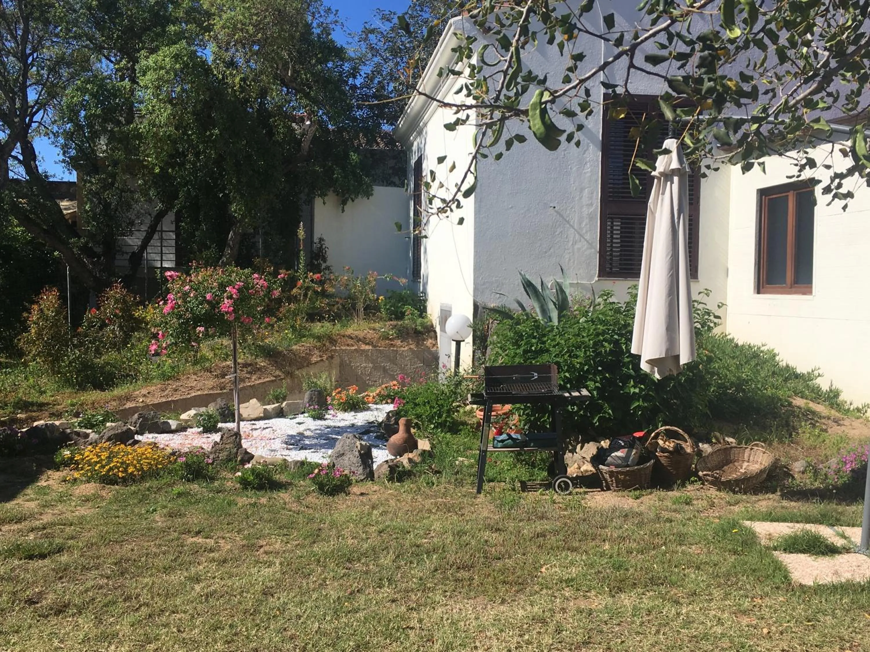 BBQ facilities in Residence Cort'e Accas