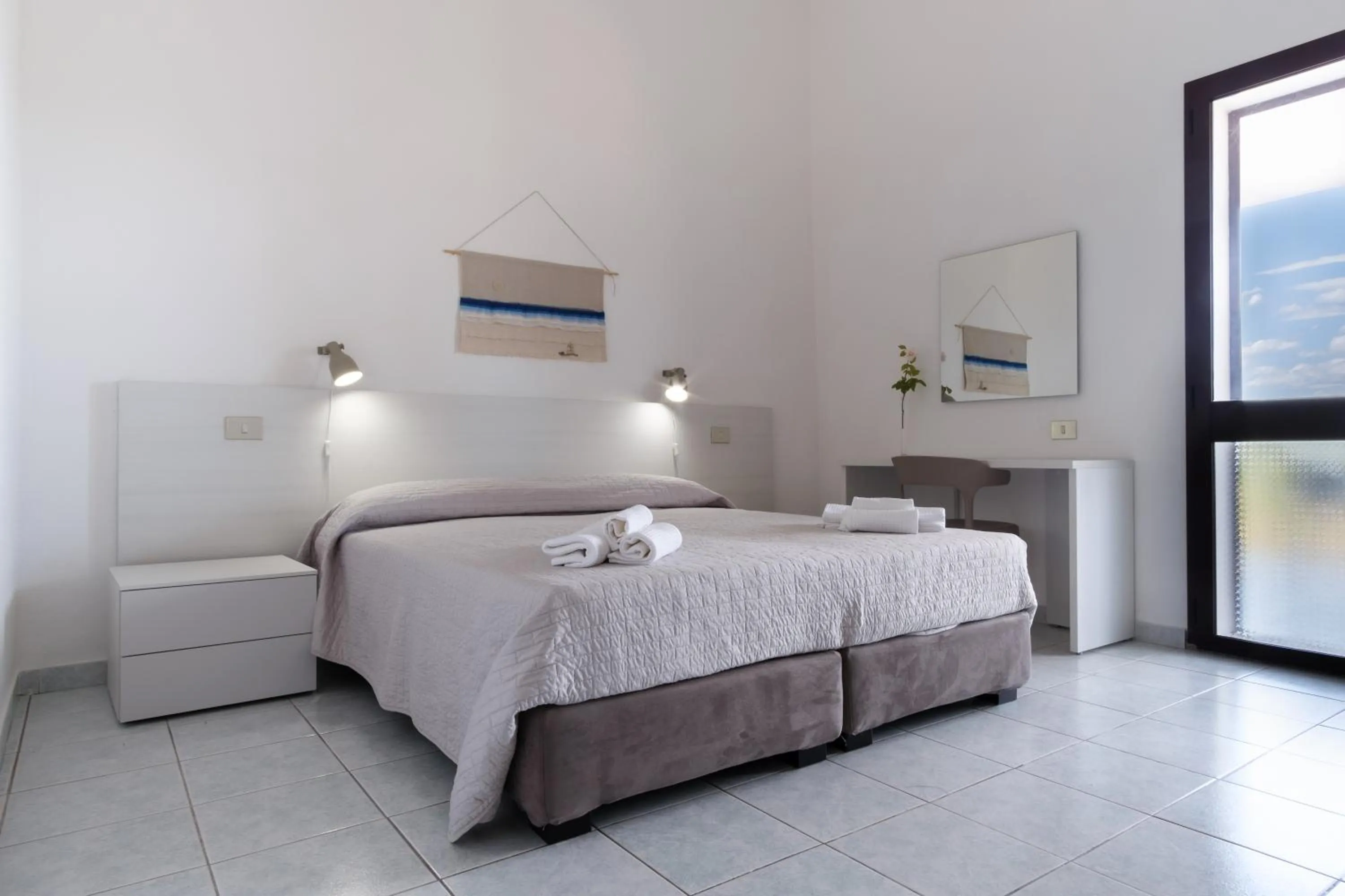 Bedroom, Bed in Residence Cort'e Accas