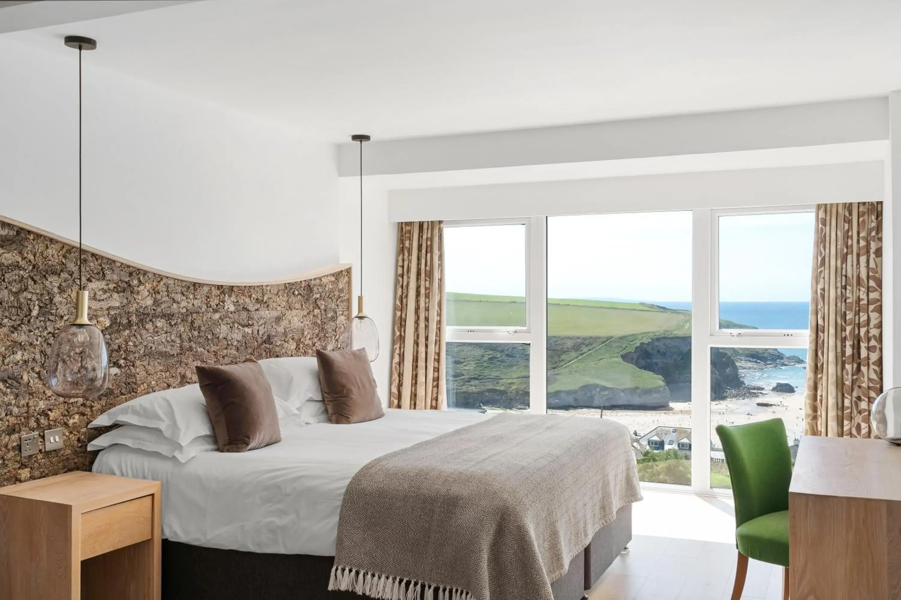 Sea View Double in Bedruthan Hotel & Spa Sea View Double in Bedruthan Hotel & Spa