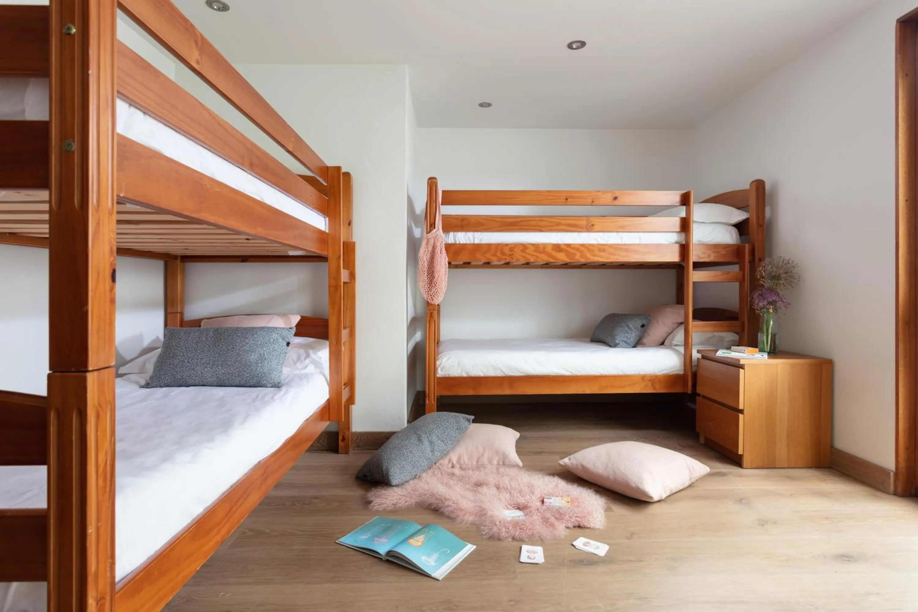 Bed in Bedruthan Hotel & Spa