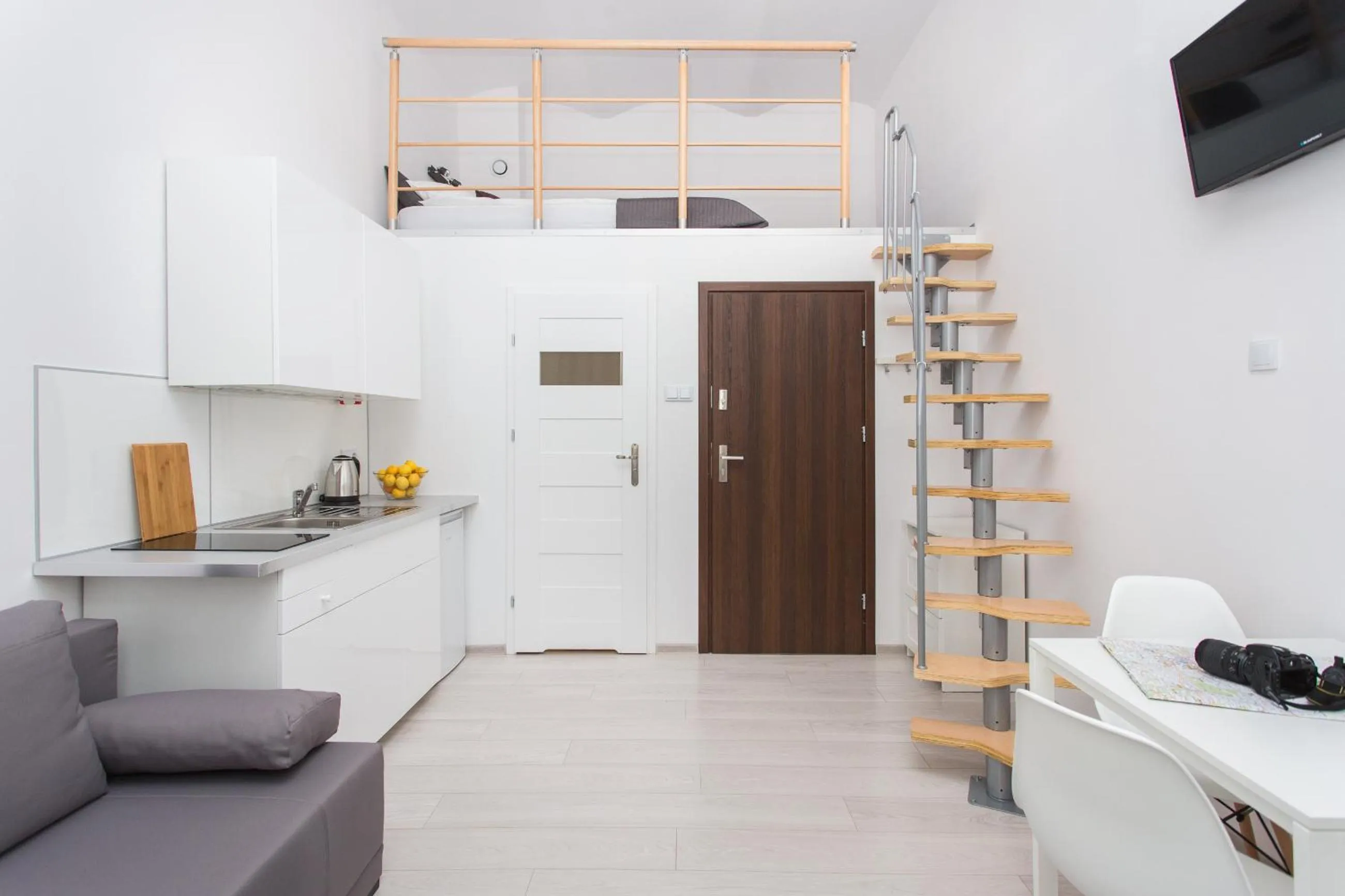 Kitchen or kitchenette in Krakow B&B - Old Town