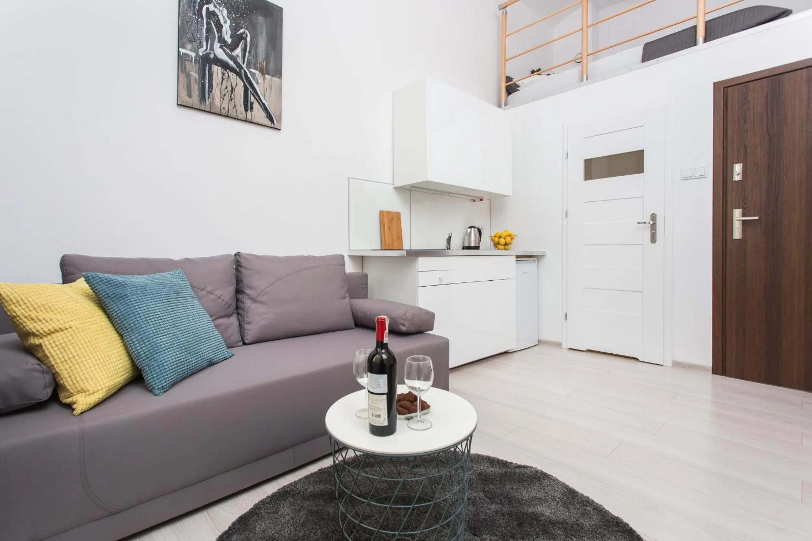 Kitchen or kitchenette in Krakow B&B - Old Town