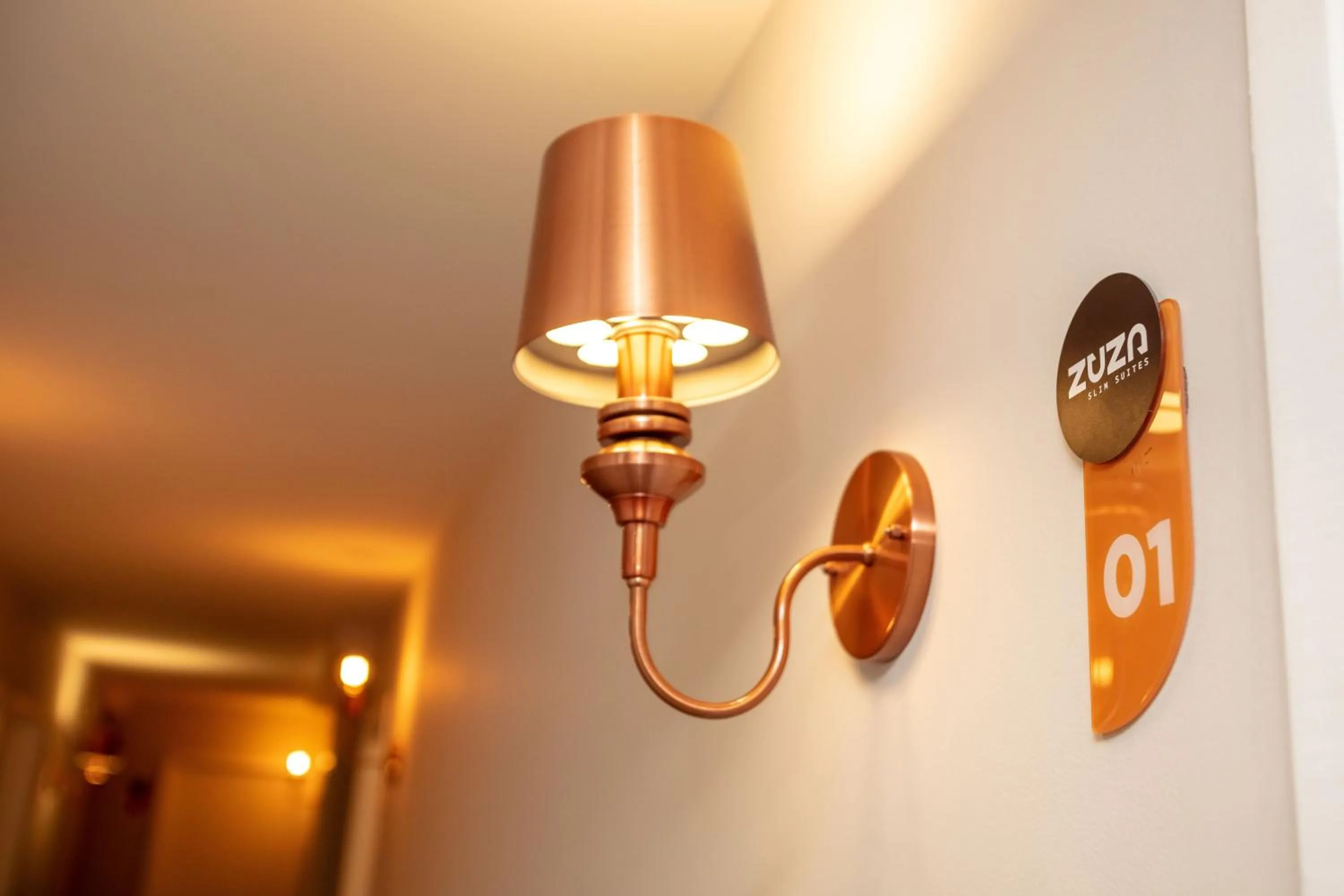 Logo/Certificate/Sign in Zuza Slim Suítes