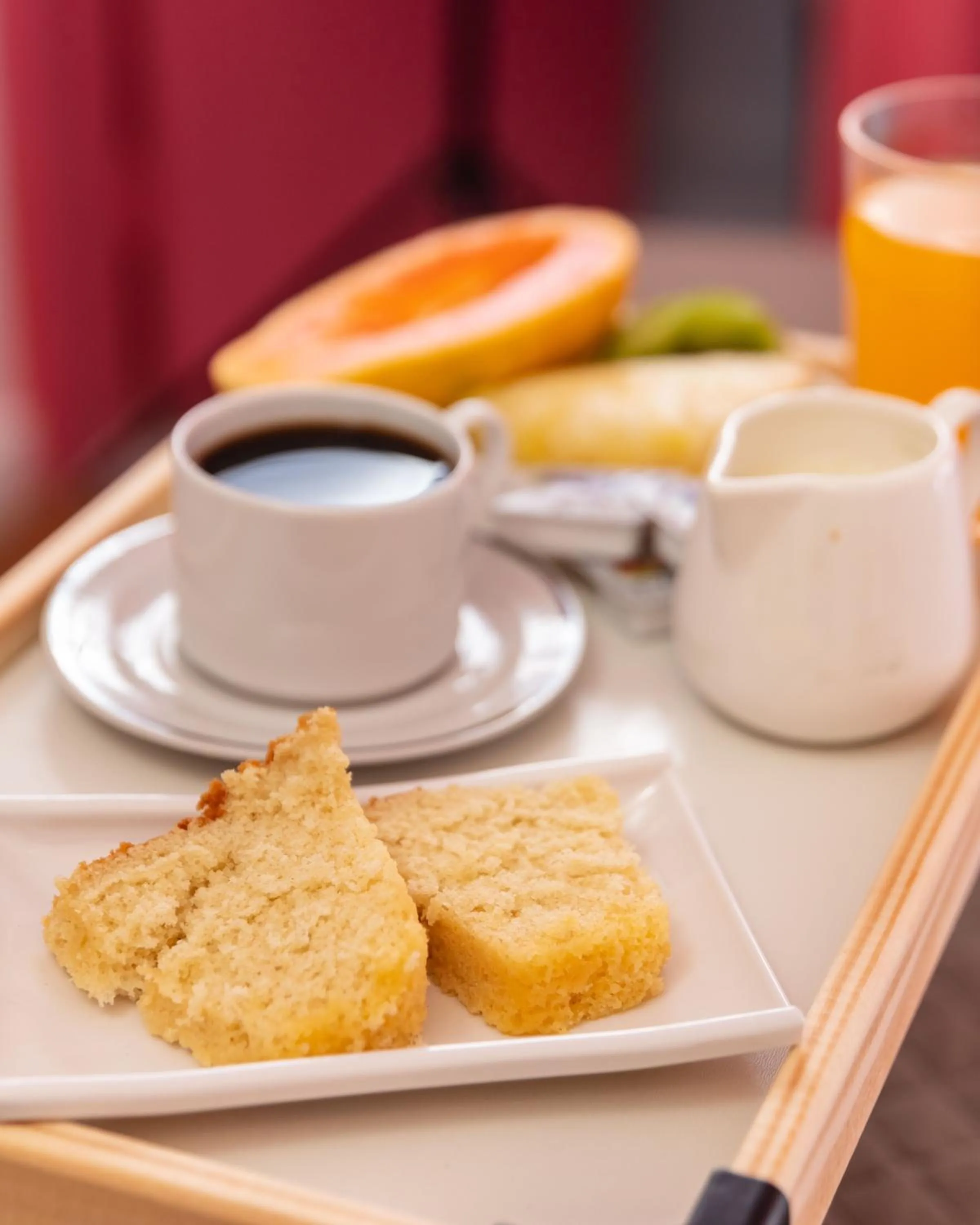 Food close-up in Zuza Slim Suítes
