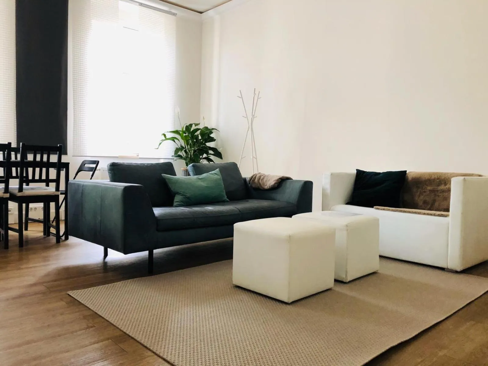 Living room in Jasper's Boutique Hotel