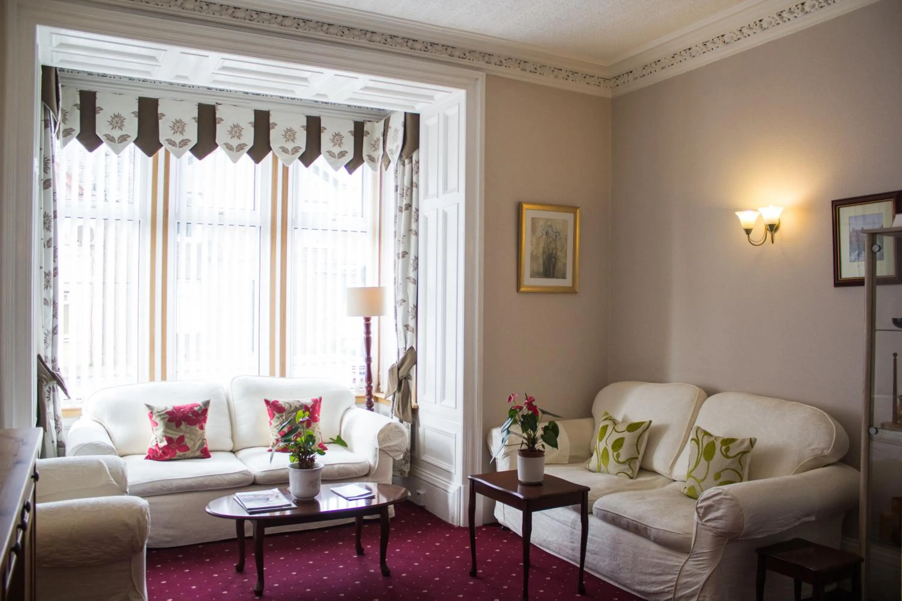 Seating area in Hazeldene Guest House