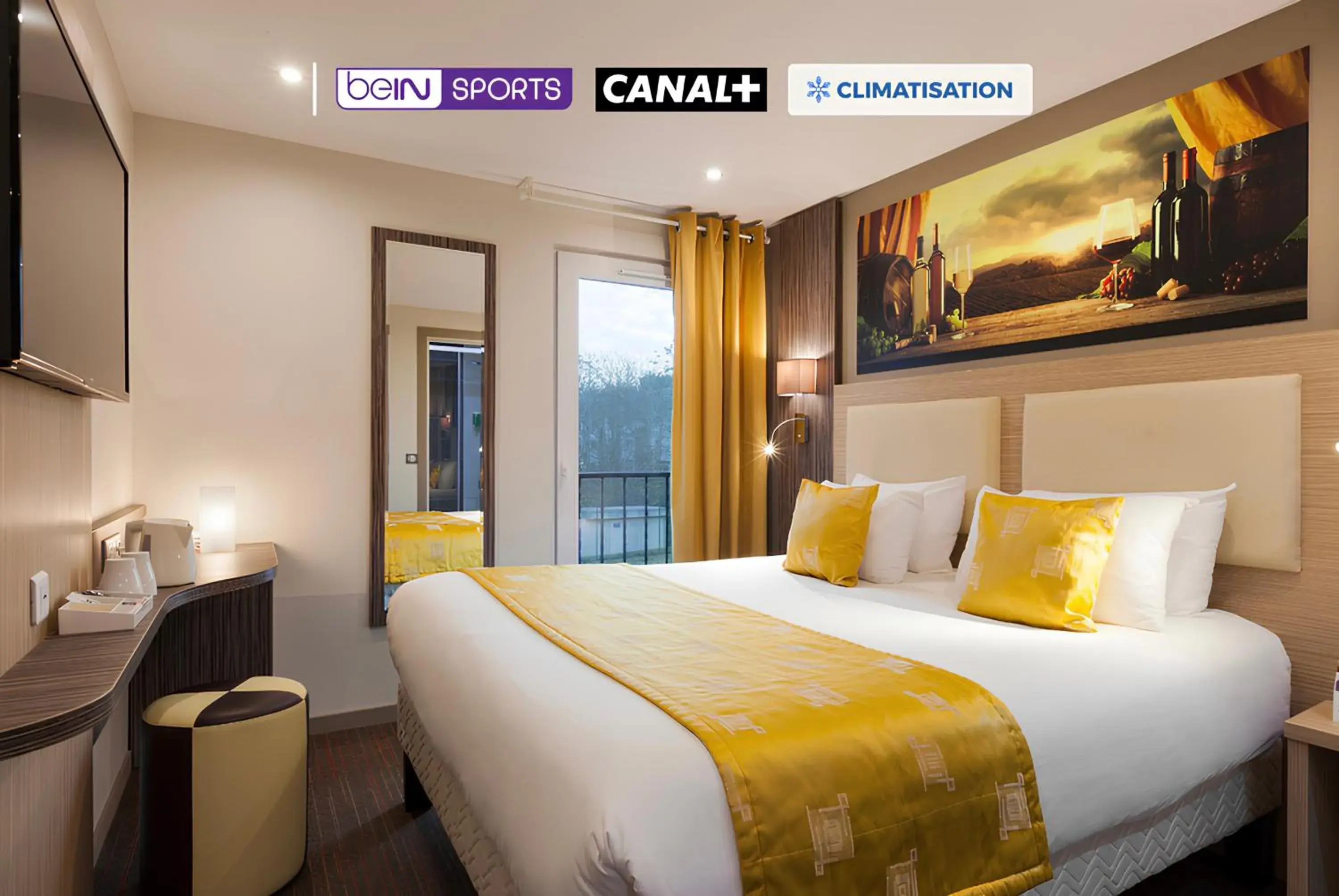 Double Room in Comfort Hotel Orléans Olivet Provinces Double Room in Comfort Hotel Orléans Olivet Provinces