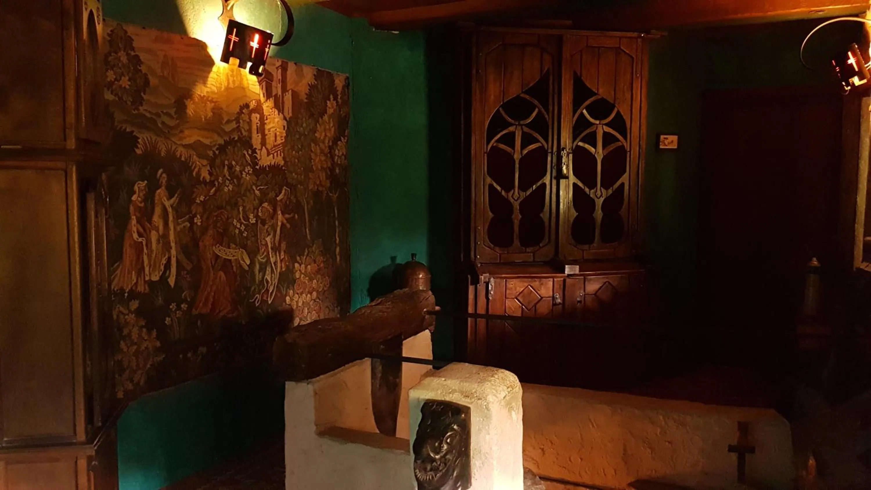 Bathroom in Suite Médiévale 40m2 chambre d' hôte du Mas Fabrègue