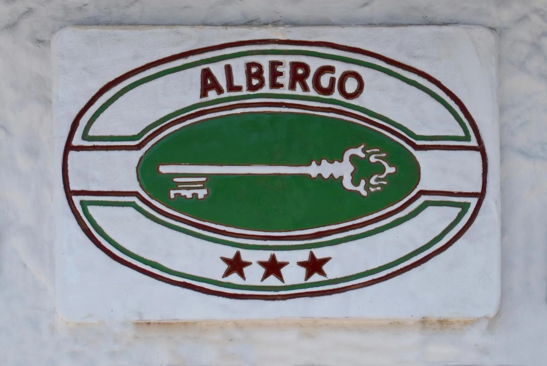 Logo/Certificate/Sign in Hotel Kinda