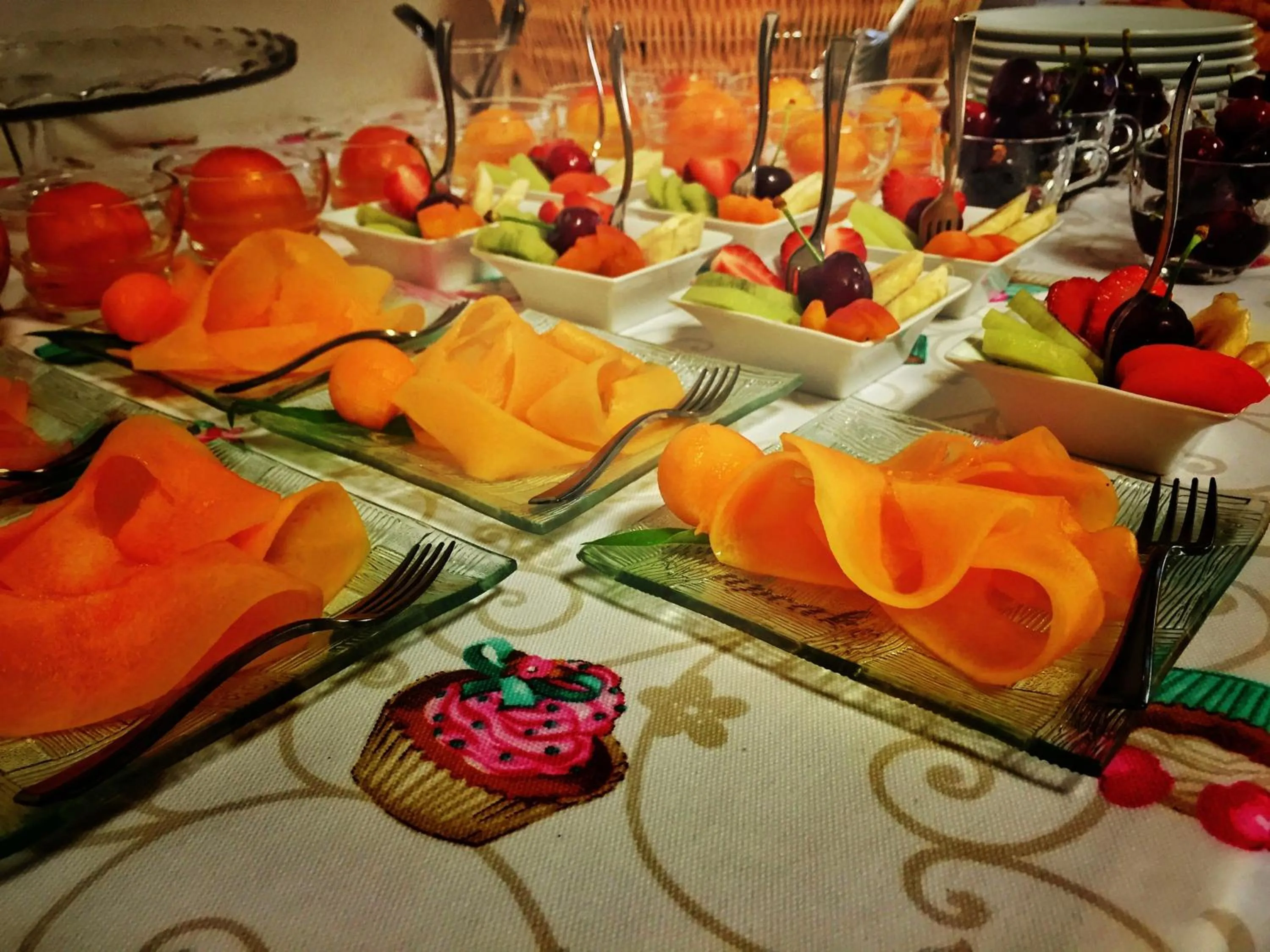 Buffet breakfast in Hotel Kinda