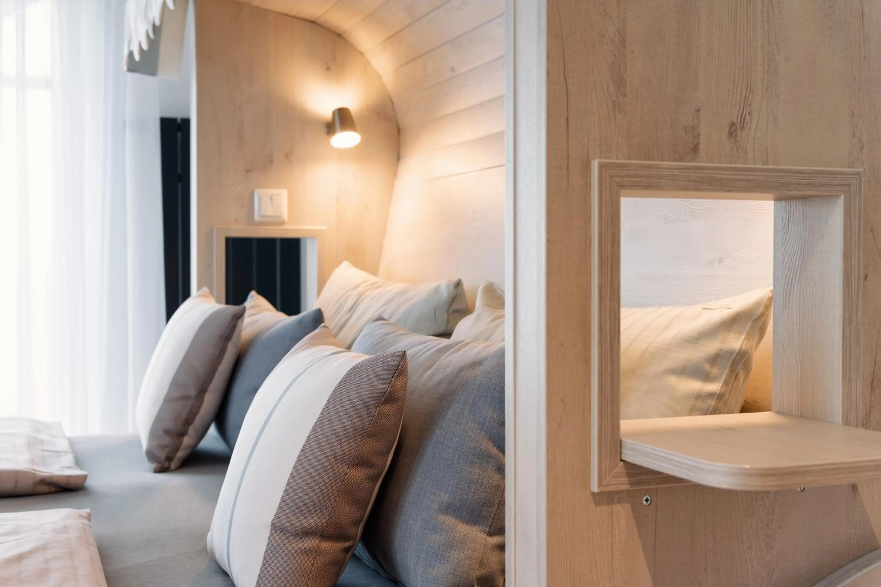 Bed in Hotel Schluister Park