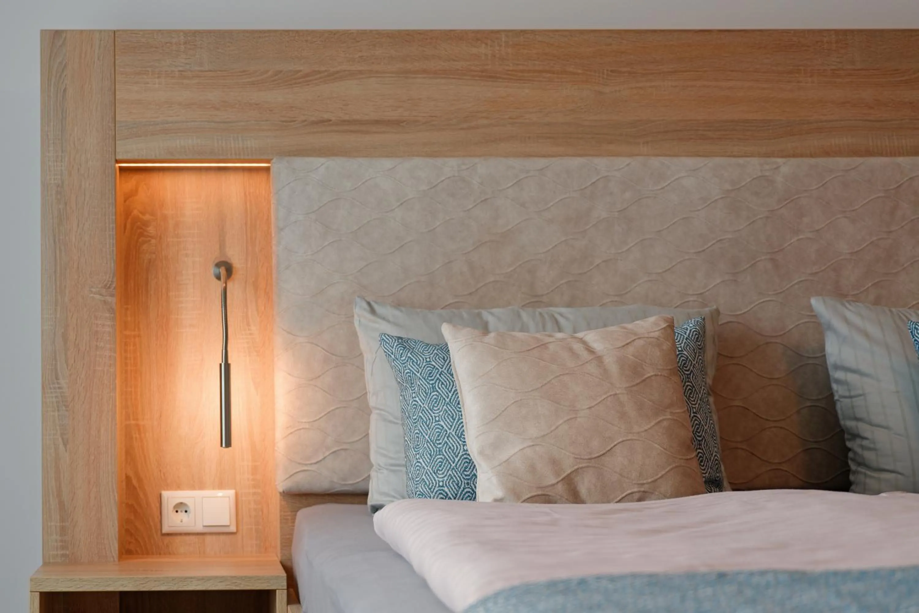 Bed in Hotel Schluister Park