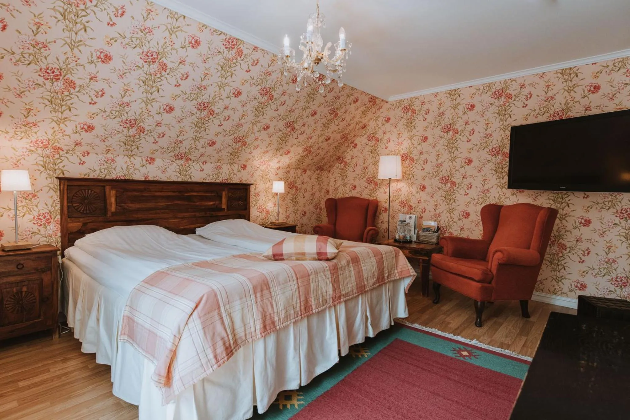 Photo of the whole room in Toftaholm Herrgård