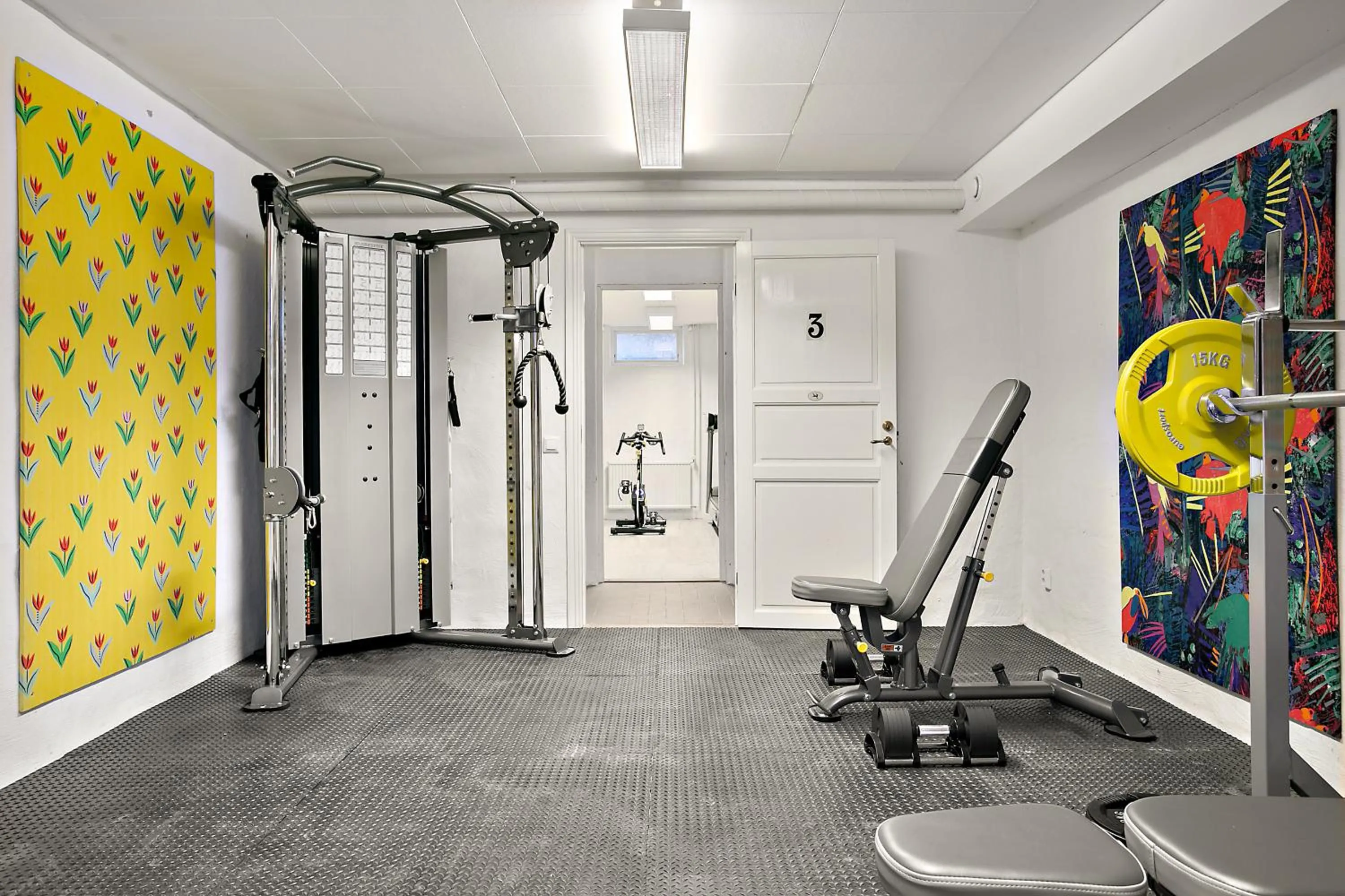 Fitness centre/facilities in Toftaholm Herrgård
