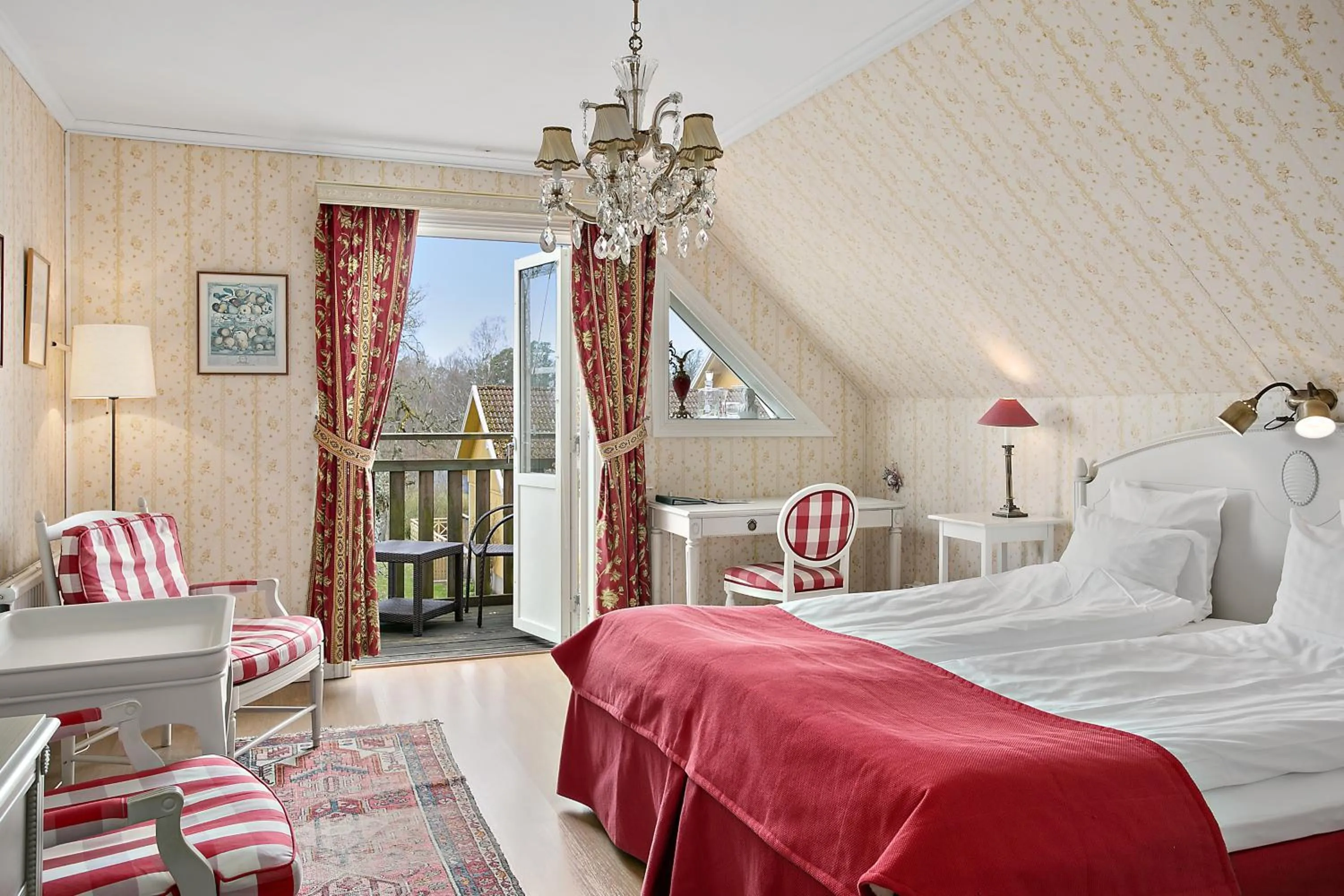 Bed in Toftaholm Herrgård