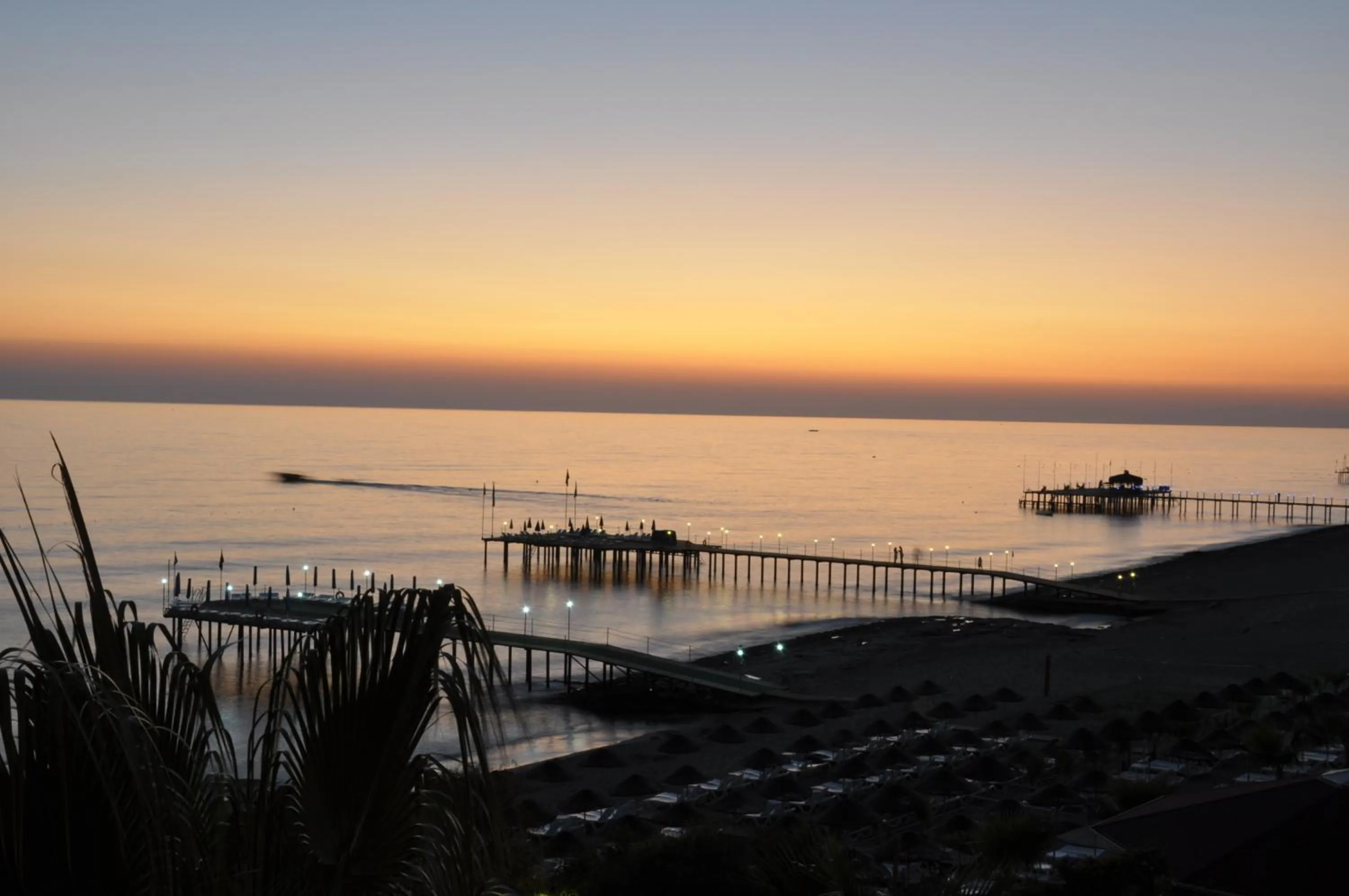 Sunset in Anitas Hotel